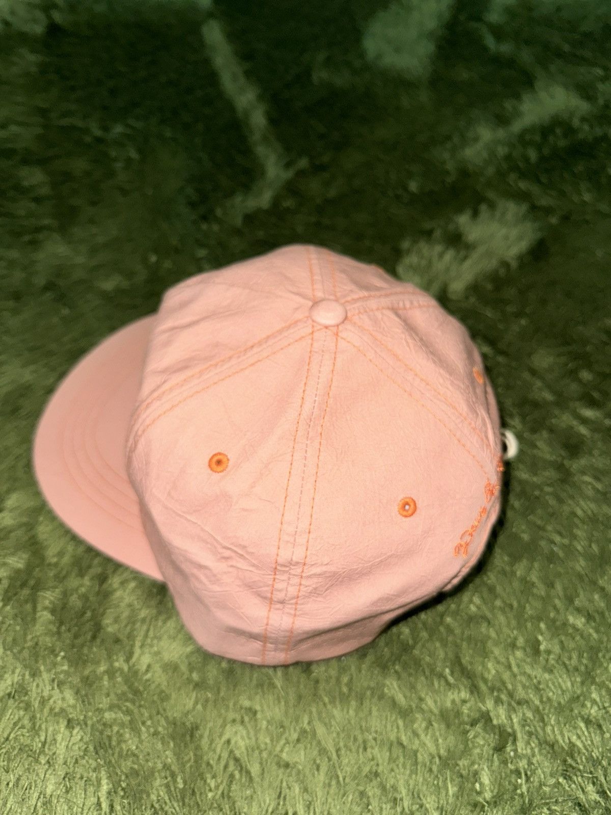 Deus Ex Machina Deus Ex Machina Board & Cycle Embroidered Logo Cap Peach Size ONE SIZE - 3 Thumbnail