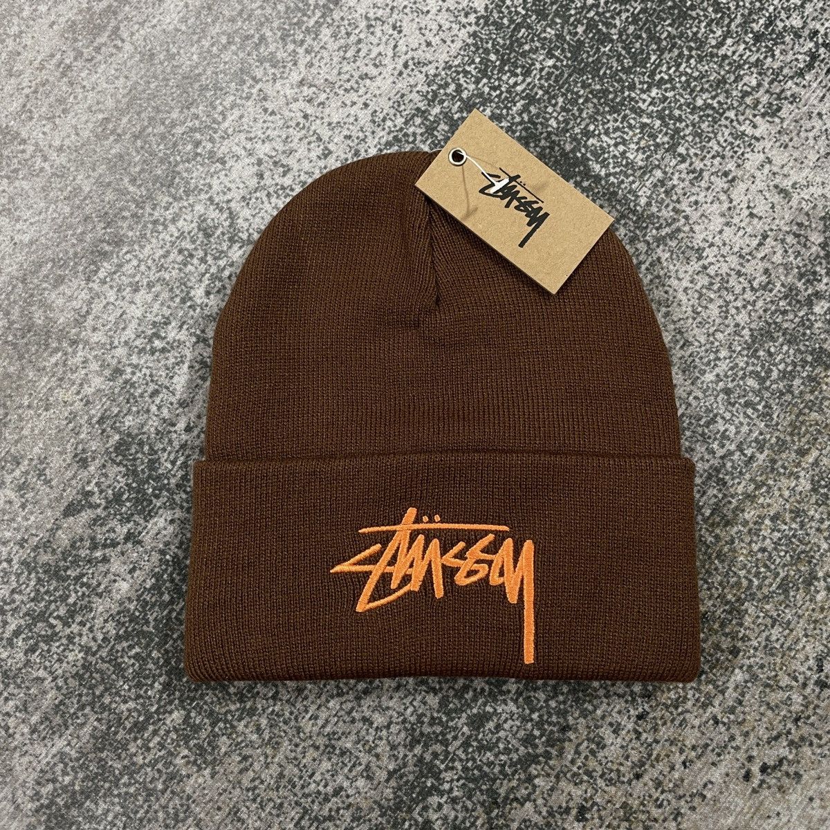 帽子 Stussy BIG STOCK CUFF BEANIE 1321144 Stussy Big Stock Cuff Beanie Black 1321144_BLK