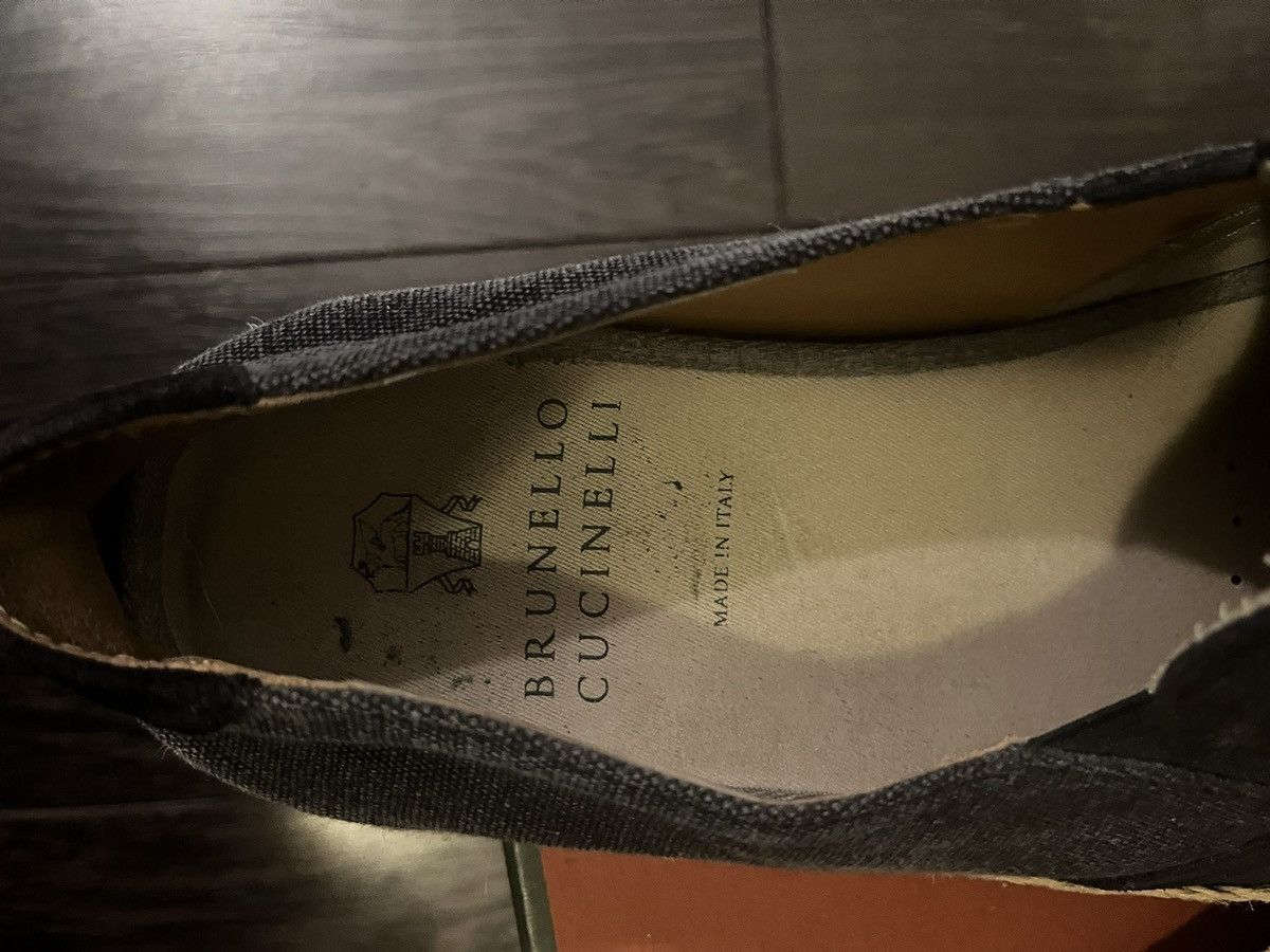 Brunello Cucinelli Brunello Cucinelli navy espadrills uk 8 eu 42 Size US 9 / EU 42 - 5 Thumbnail