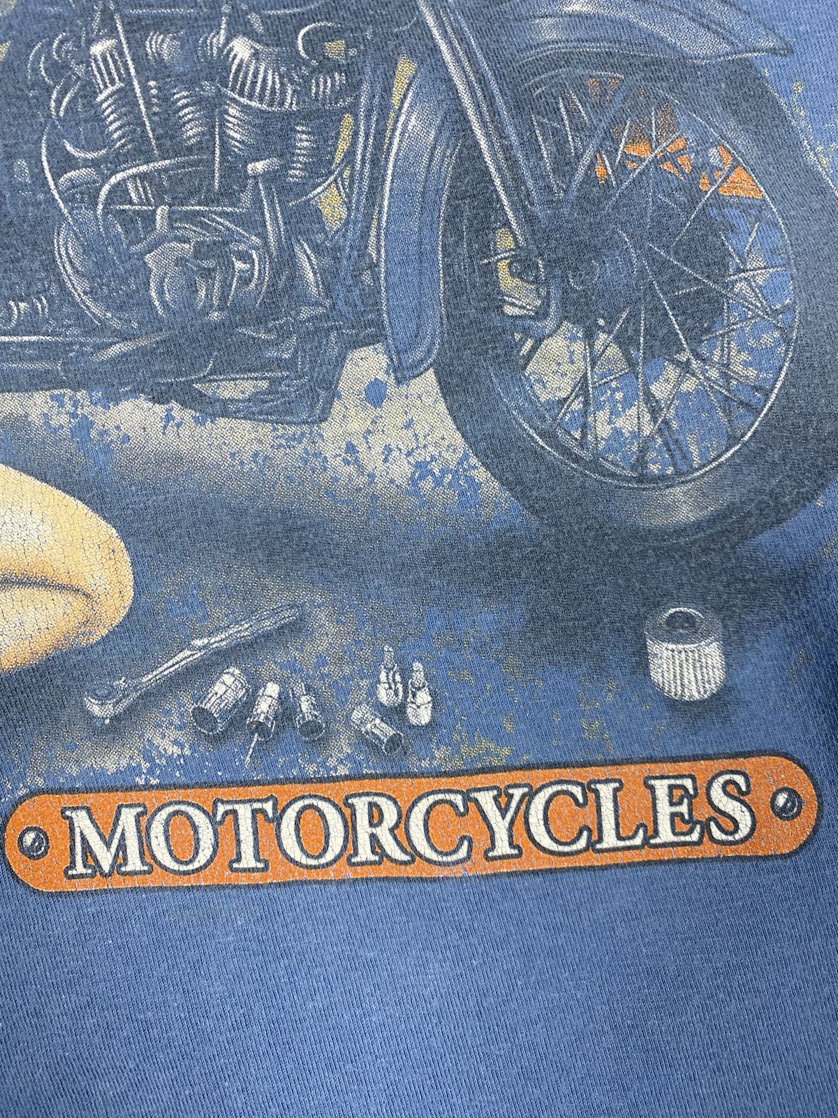 Harley Davidson × Vintage Vintage Harley Davidson 2005 Biker Tee T Shirt Size US XXL / EU 58 / 5 - 12 Thumbnail