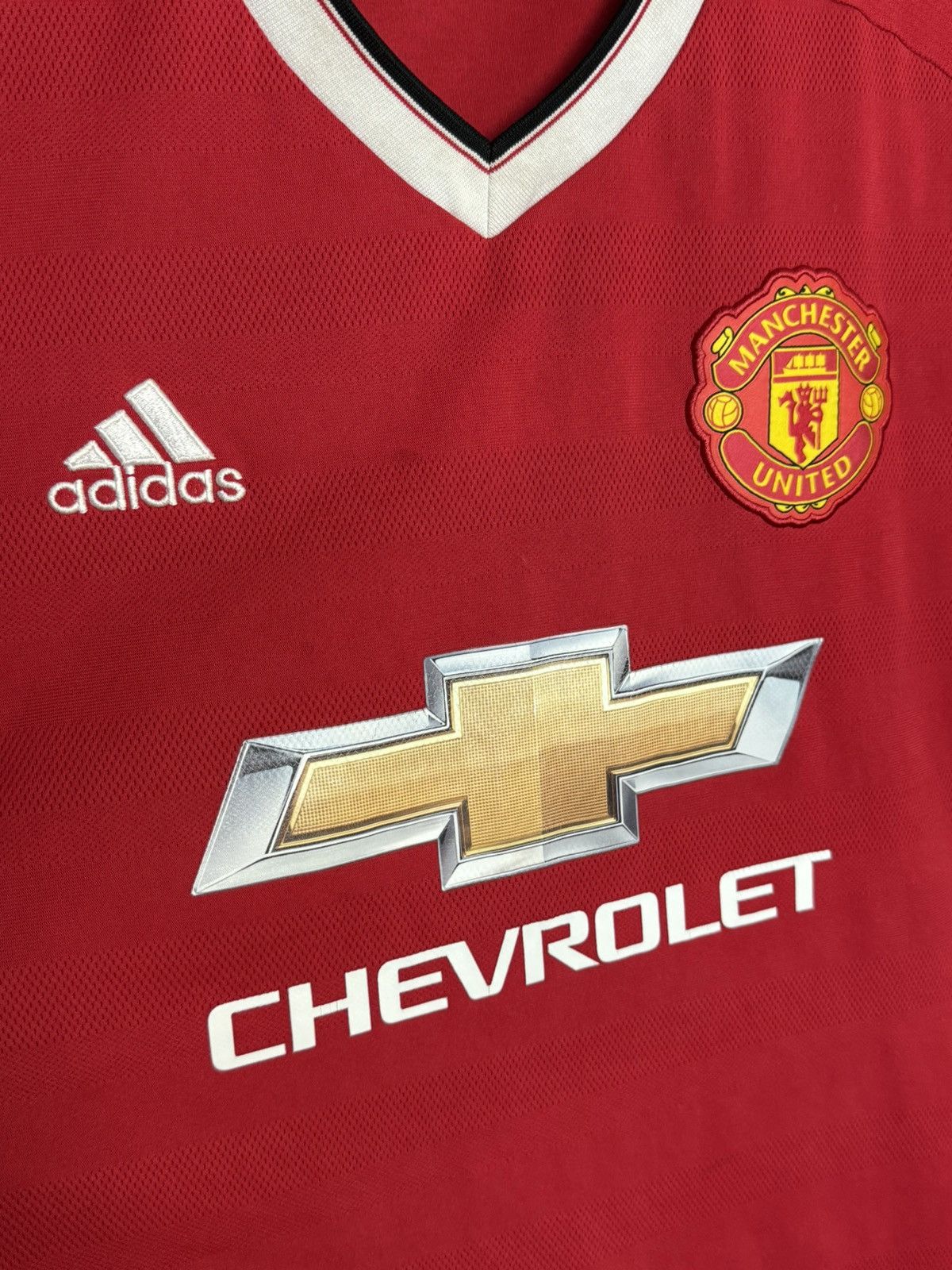 Adidas Manchester United 15/16 Home Darmian Football Jersey T-Shirt Size US L / EU 52-54 / 3 - 4 Thumbnail