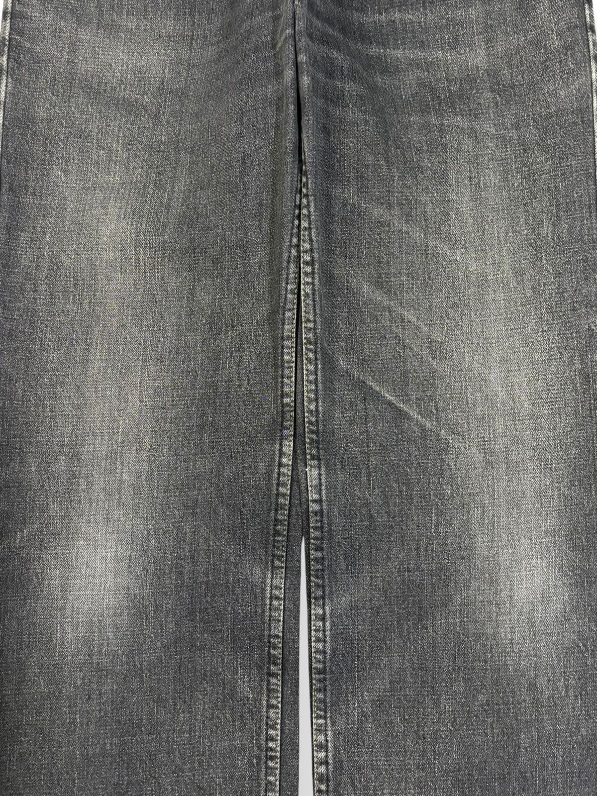 Levi's Vintage Y2K Levis 533 Charcoal Black Faded Wash Jeans Size US 30 / EU 46 - 6 Thumbnail