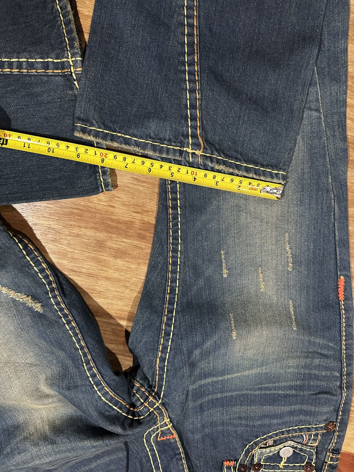 True Religion Rainbow Joey True Religion flared Jeans Size 30" / US 8 / IT 44 - 9 Thumbnail