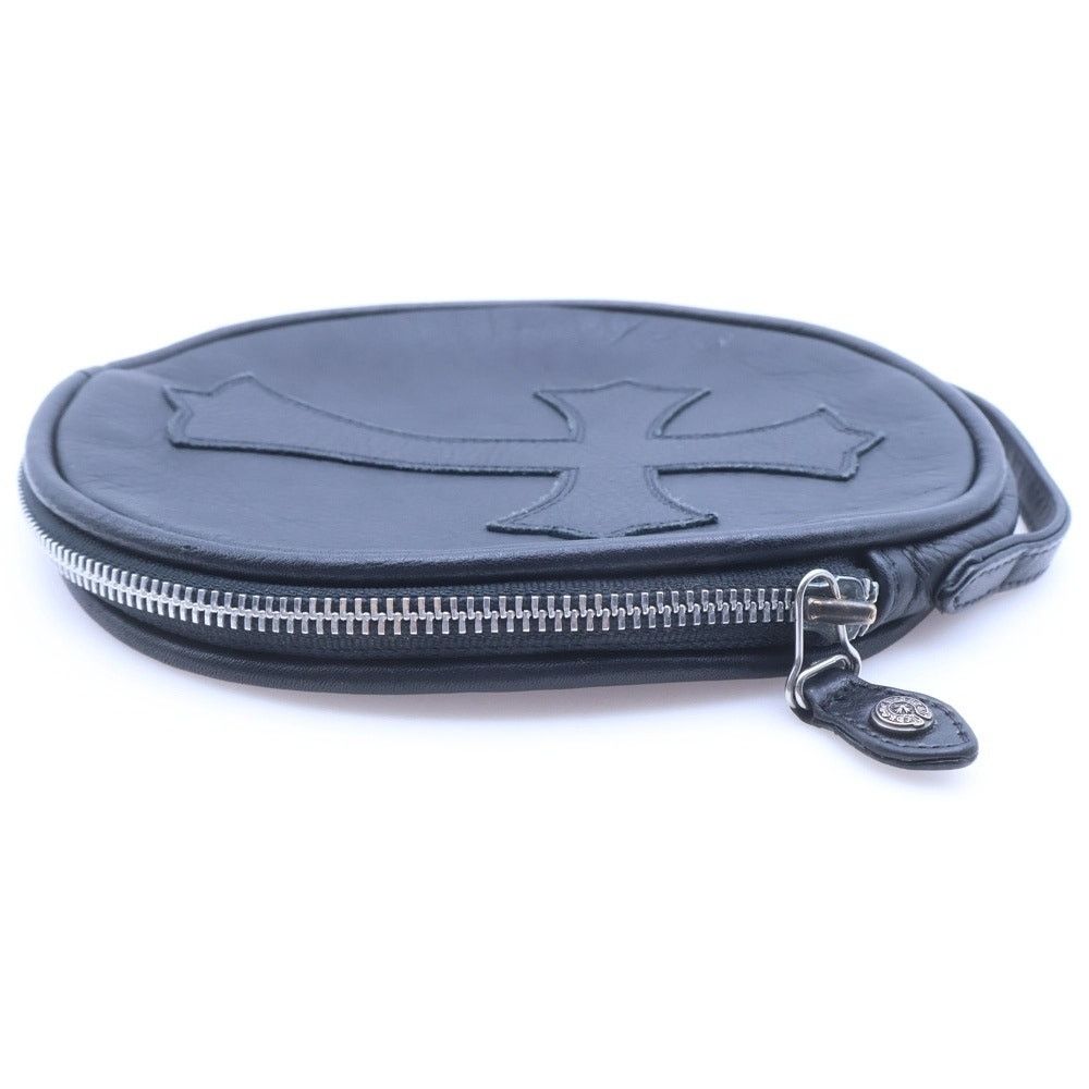 Chrome Hearts CHROME HEARTS Black Leather Handbag with Patch Size ONE SIZE - 3 Thumbnail