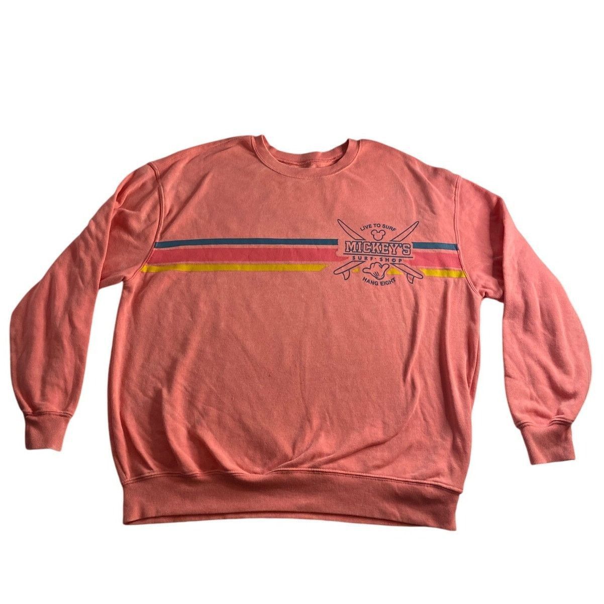 Disney Disney Mickey & Friends Pink Graphic Sweatshirt XXL Size XXL / US 16-18 / IT 52-54 - 2 Thumbnail