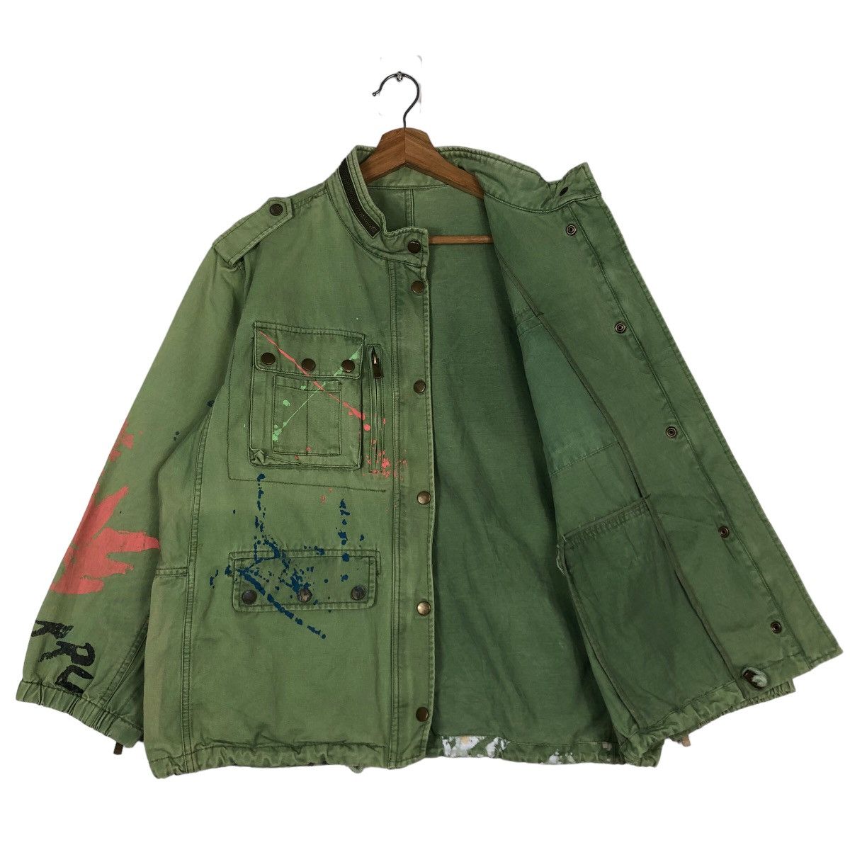 Hysteric Glamour 🔥Very Rare Hunting Multi Pocket Inspector Jacket Big Logo Size US S / EU 44-46 / 1 - 11 Thumbnail