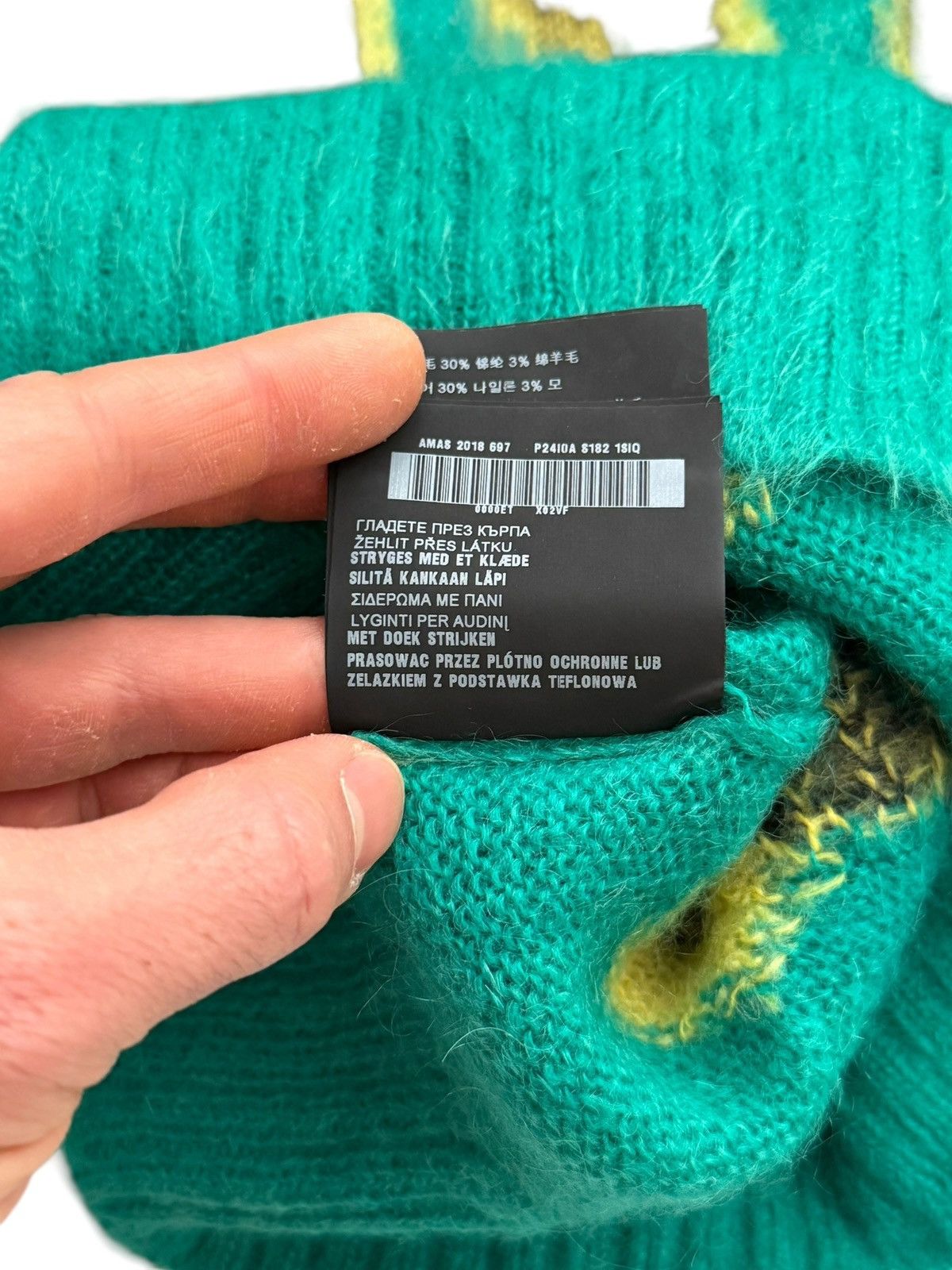 Prada RARE 2018 Mohair Flame Sweater Size US S / EU 44-46 / 1 - 11 Thumbnail