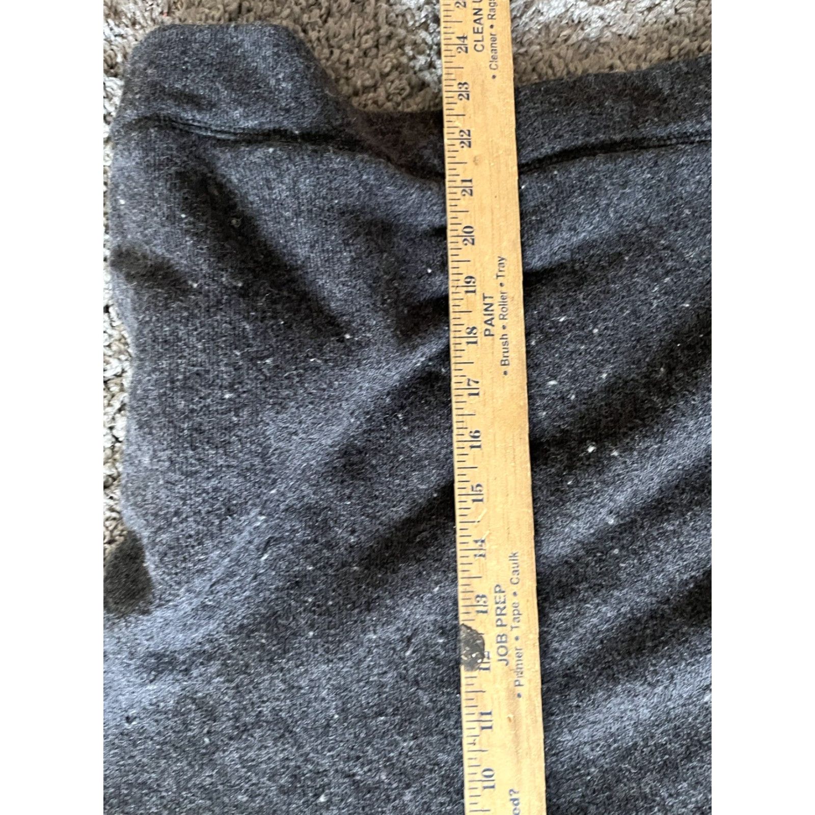 J.Crew J.CREW Pullover Sweater Women XXL Charcoal Gray Pockets Funnelneck Size XXL / US 16-18 / IT 52-54 - 5 Thumbnail
