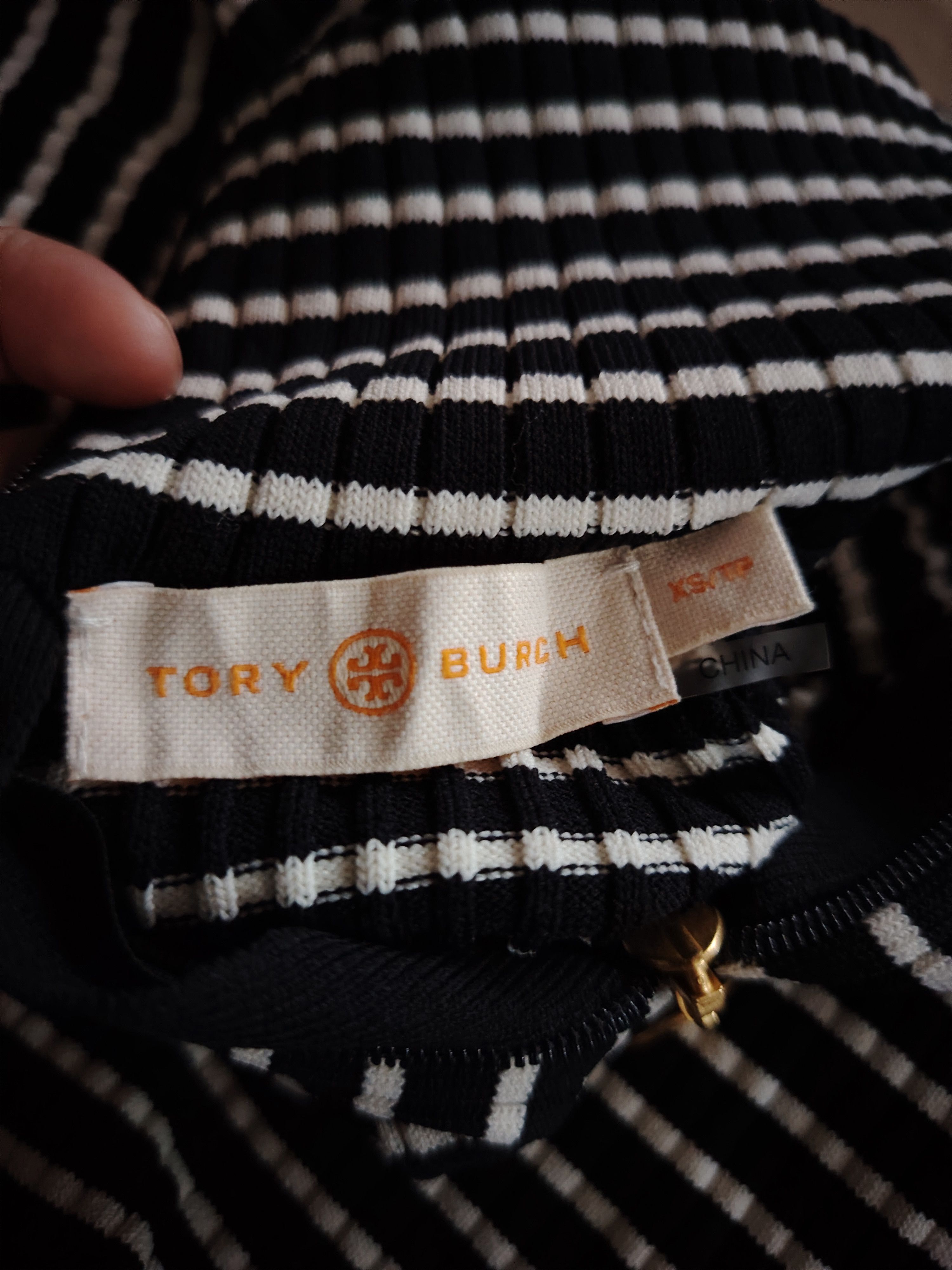 Tory Burch Tory Burch striped ribbed Tech knit Size XS / US 0-2 / IT 36-38 - 12 Thumbnail