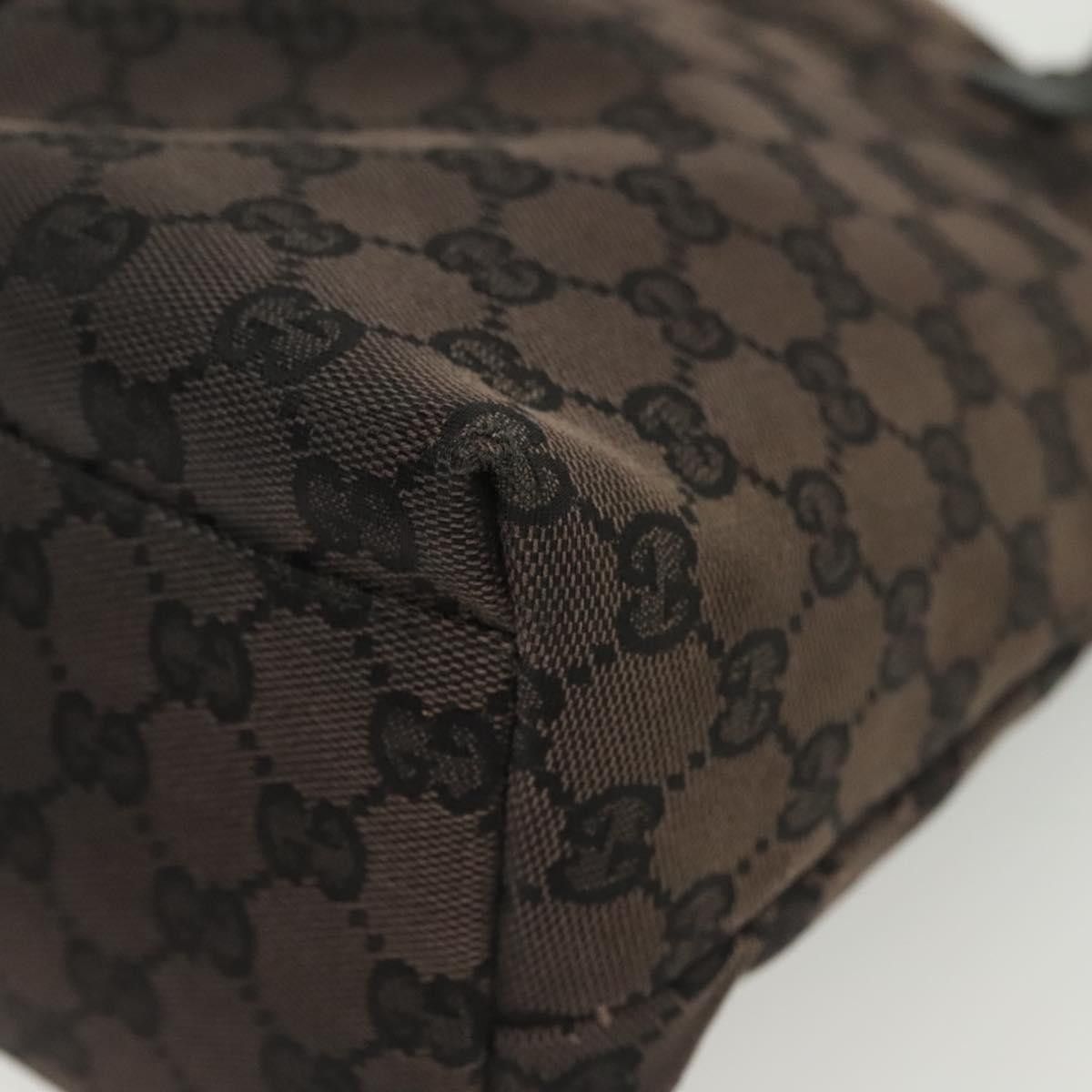 Gucci GUCCI GG Canvas Tote Bag Black Silver 002 1076 002 1076 Size ONE SIZE - 11 Thumbnail