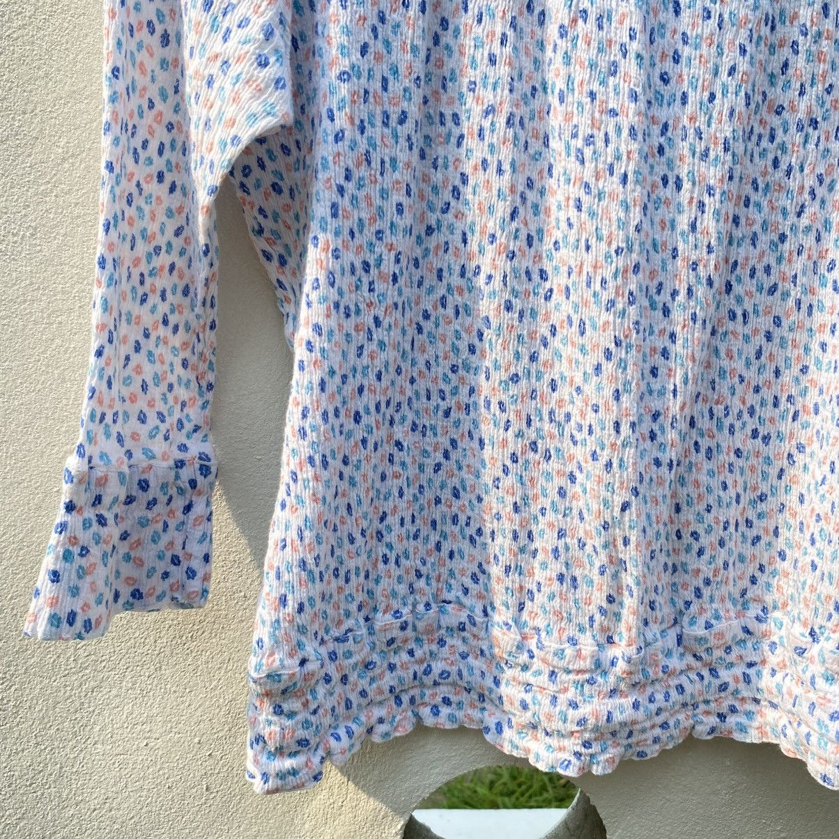 Tsumori Chisato TSUMORI CHISATO Pastel Petals Tie-Hem Blouse Size XS / US 0-2 / IT 36-38 - 15 Thumbnail