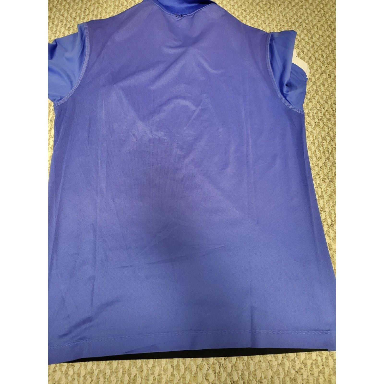 Nike Nike Men's Short Sleeve 3 Button Purple And Black Golf Shirt Size US M / EU 48-50 / 2 - 5 Thumbnail
