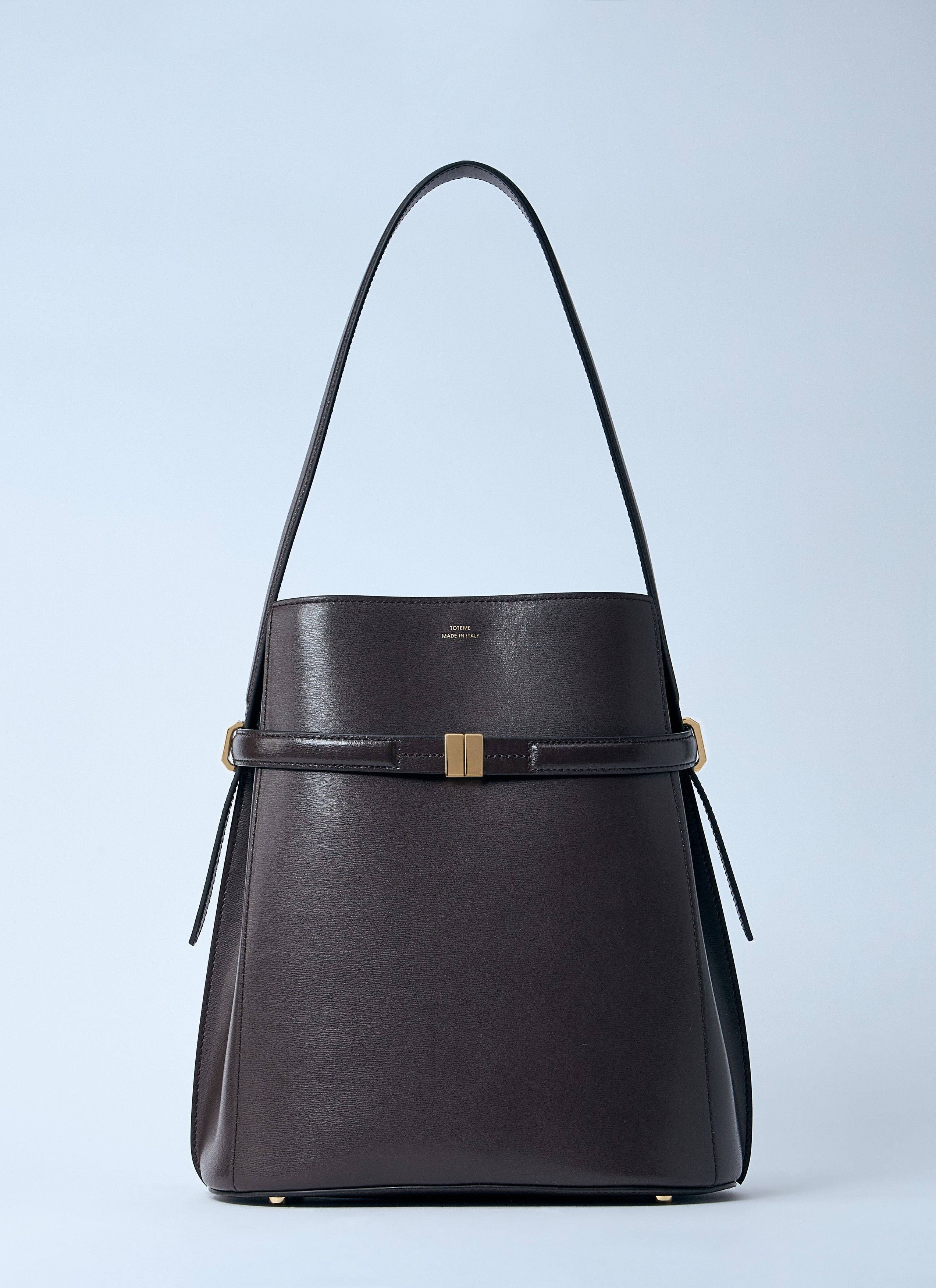 Toteme TOTEME Belted Leather Bucket Bag Size ONE SIZE - 1 Thumbnail