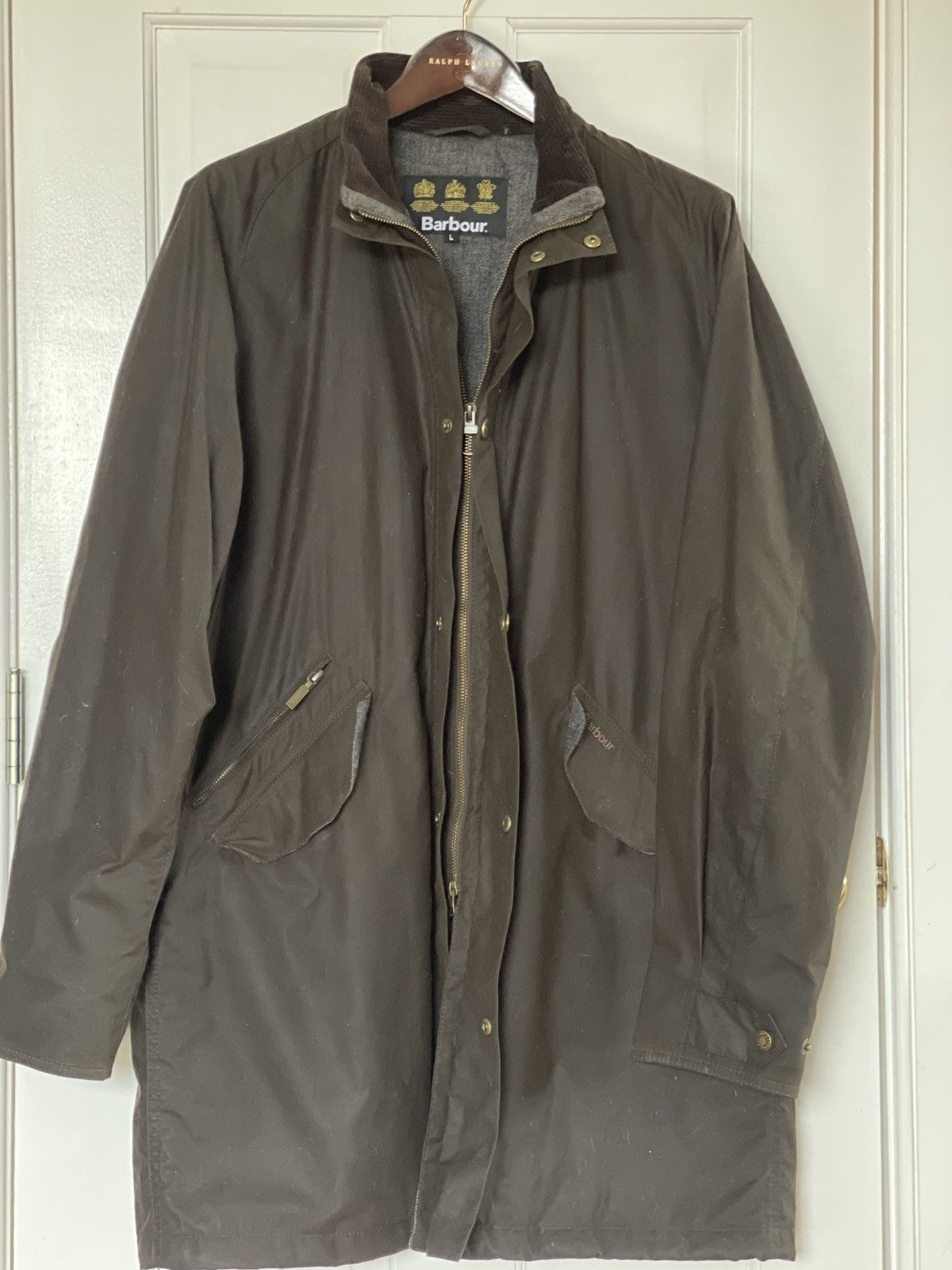 Barbour Barbour long lined wax coat Size US L / EU 52-54 / 3 - 1 Thumbnail
