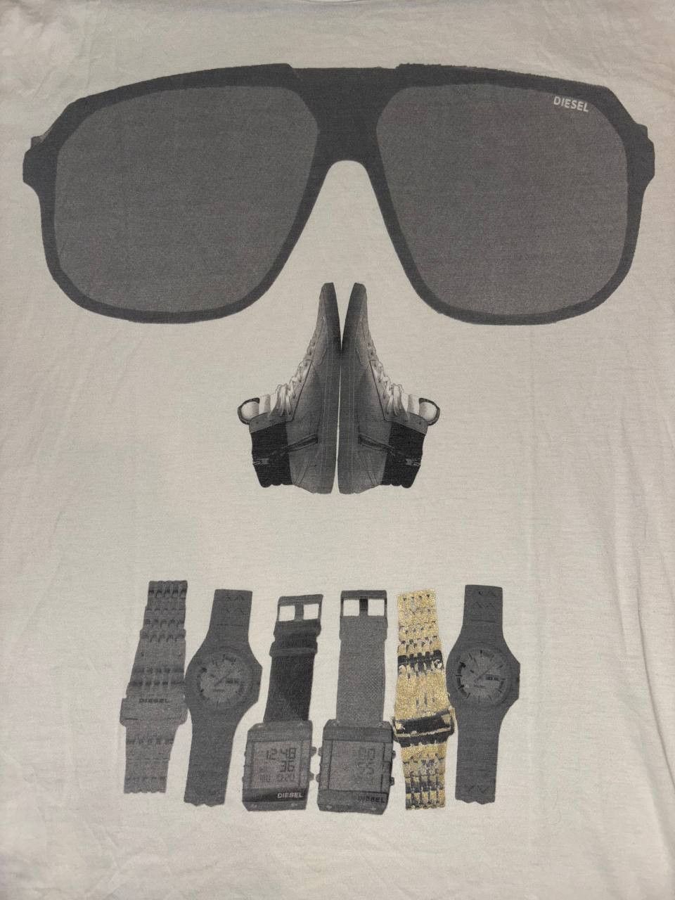 Diesel Y2K Diesel Men's Vintage T-Shirt - Sunglasses, Shoes Size US L / EU 52-54 / 3 - 10 Thumbnail