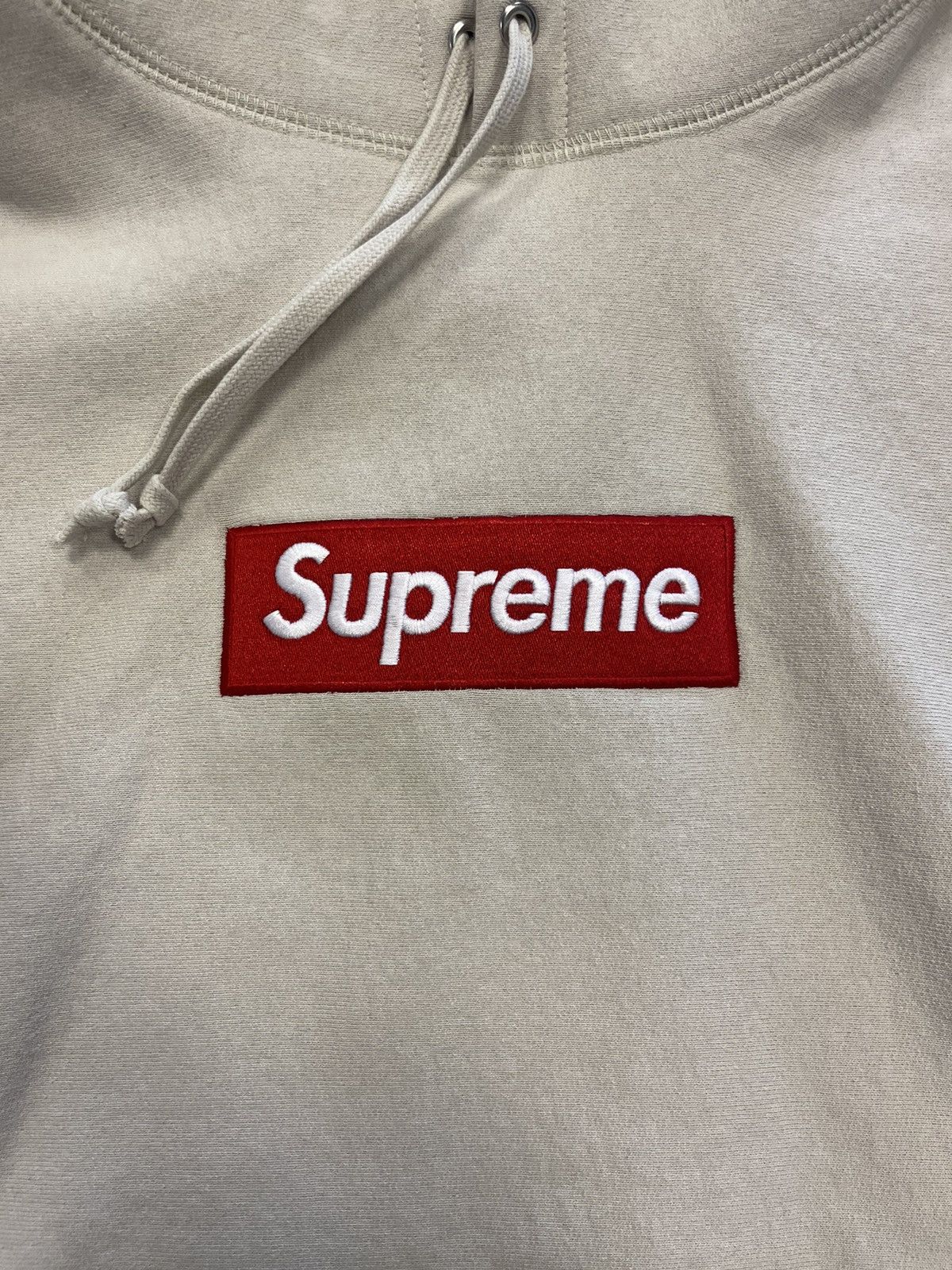 Supreme Supreme Box Logo Hoodie Stone | Grailed