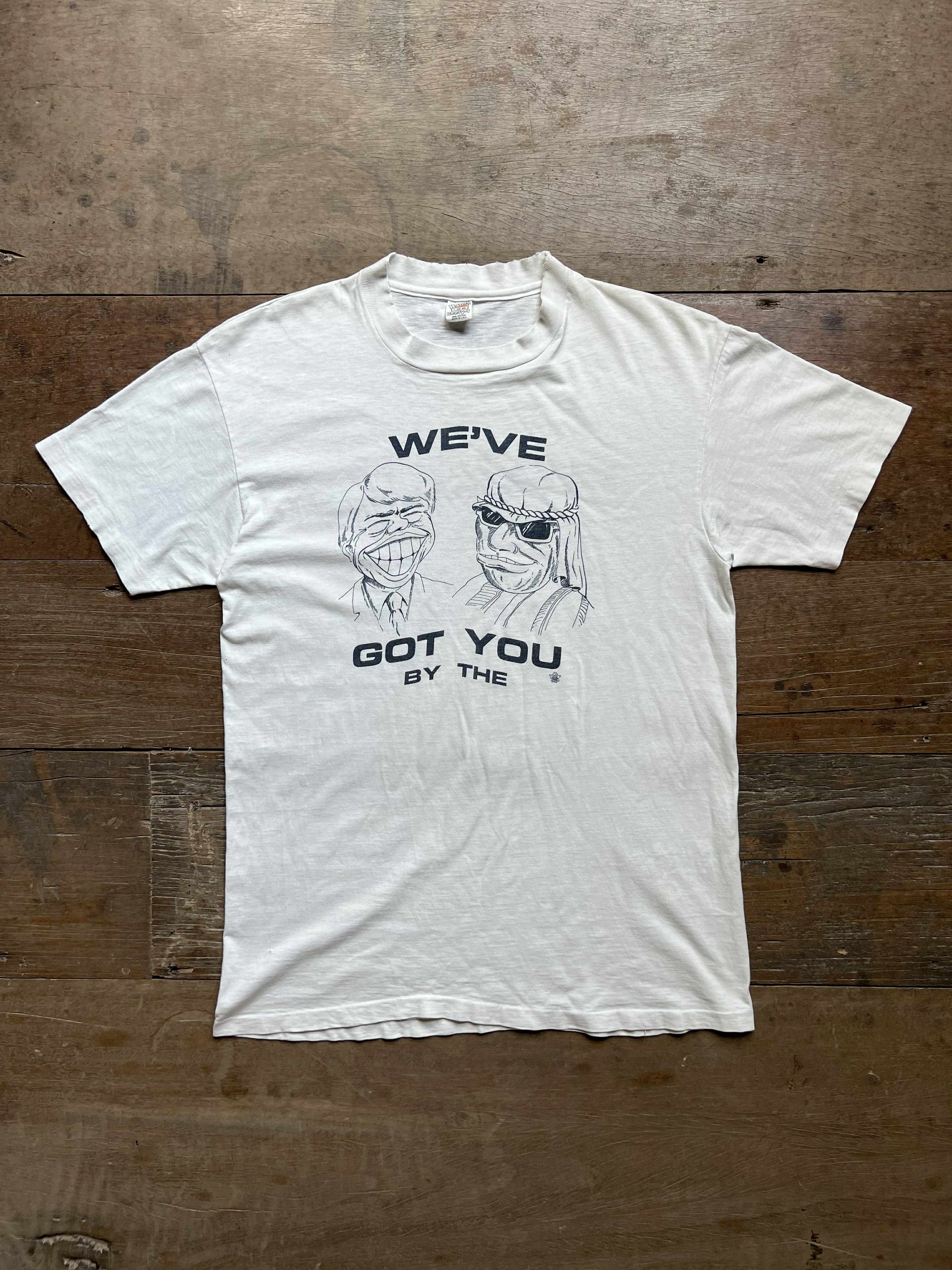 Vintage Vintage 1979 "We’ve Got You By The Balls!" Mister T-Shirt Size US L / EU 52-54 / 3 - 1 Thumbnail