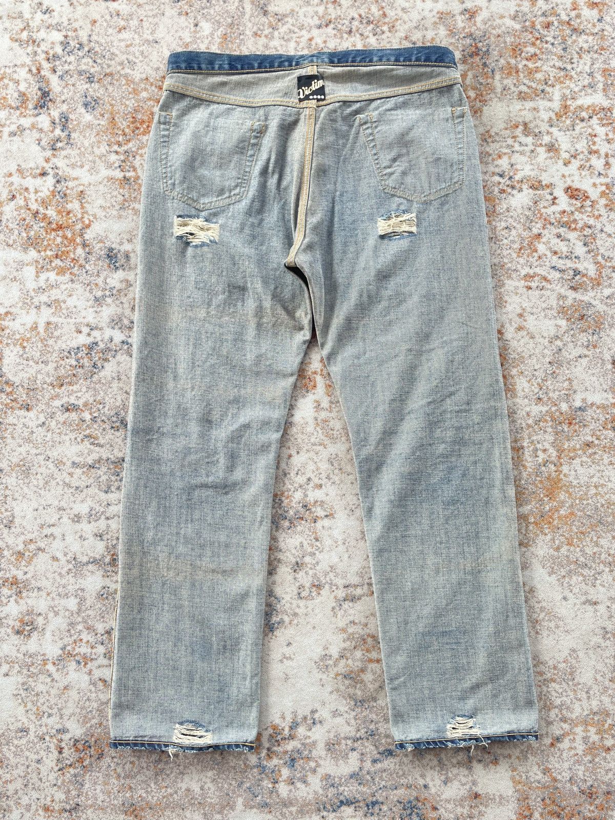 Fashion Victim VICTIM JAPAN JEANS Size US 37 - 11 Thumbnail