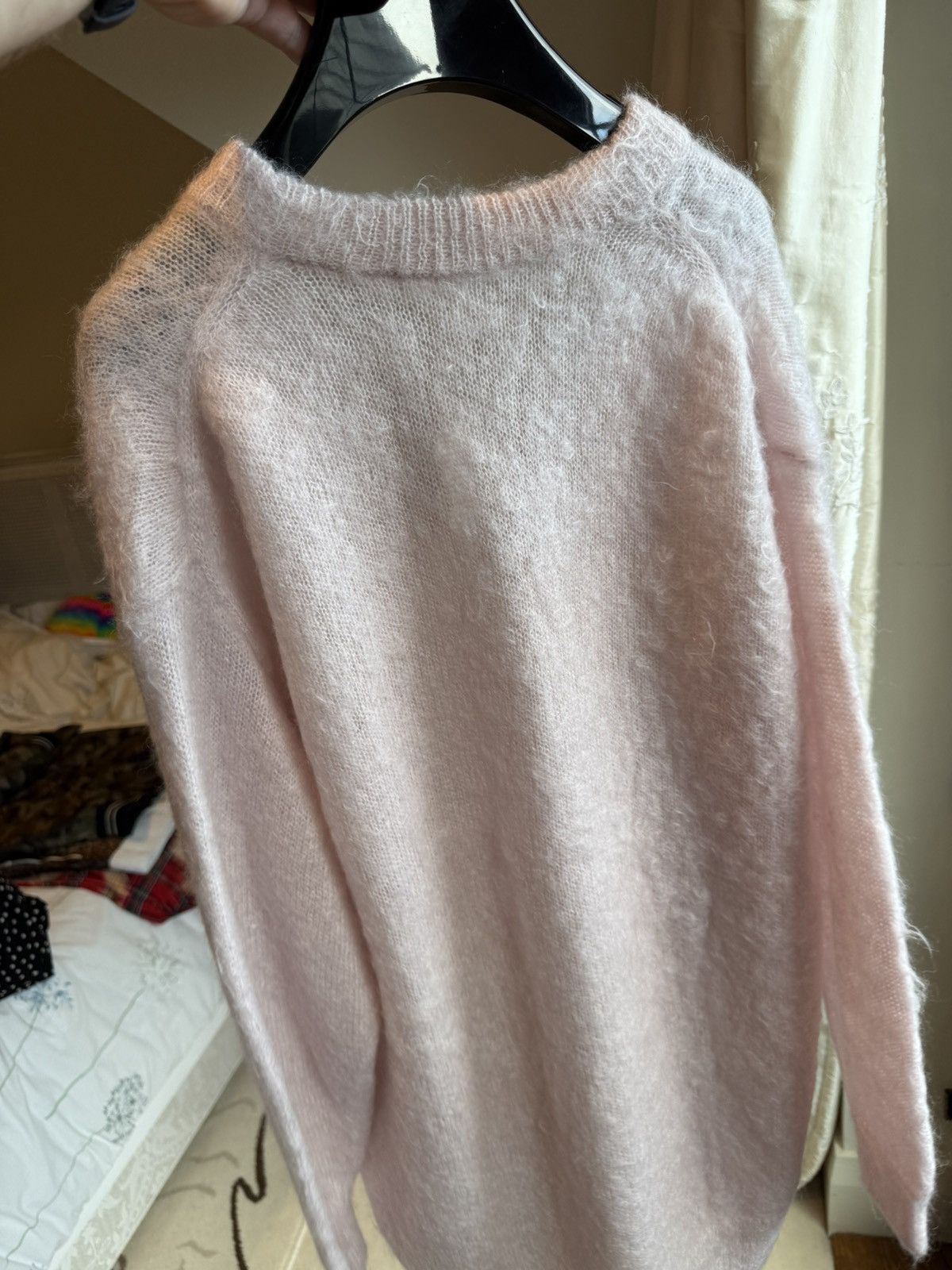 Auralee Grail Auralee pink Japan oversized pink cardigan 2 mohair Size US L / EU 52-54 / 3 - 20 Thumbnail