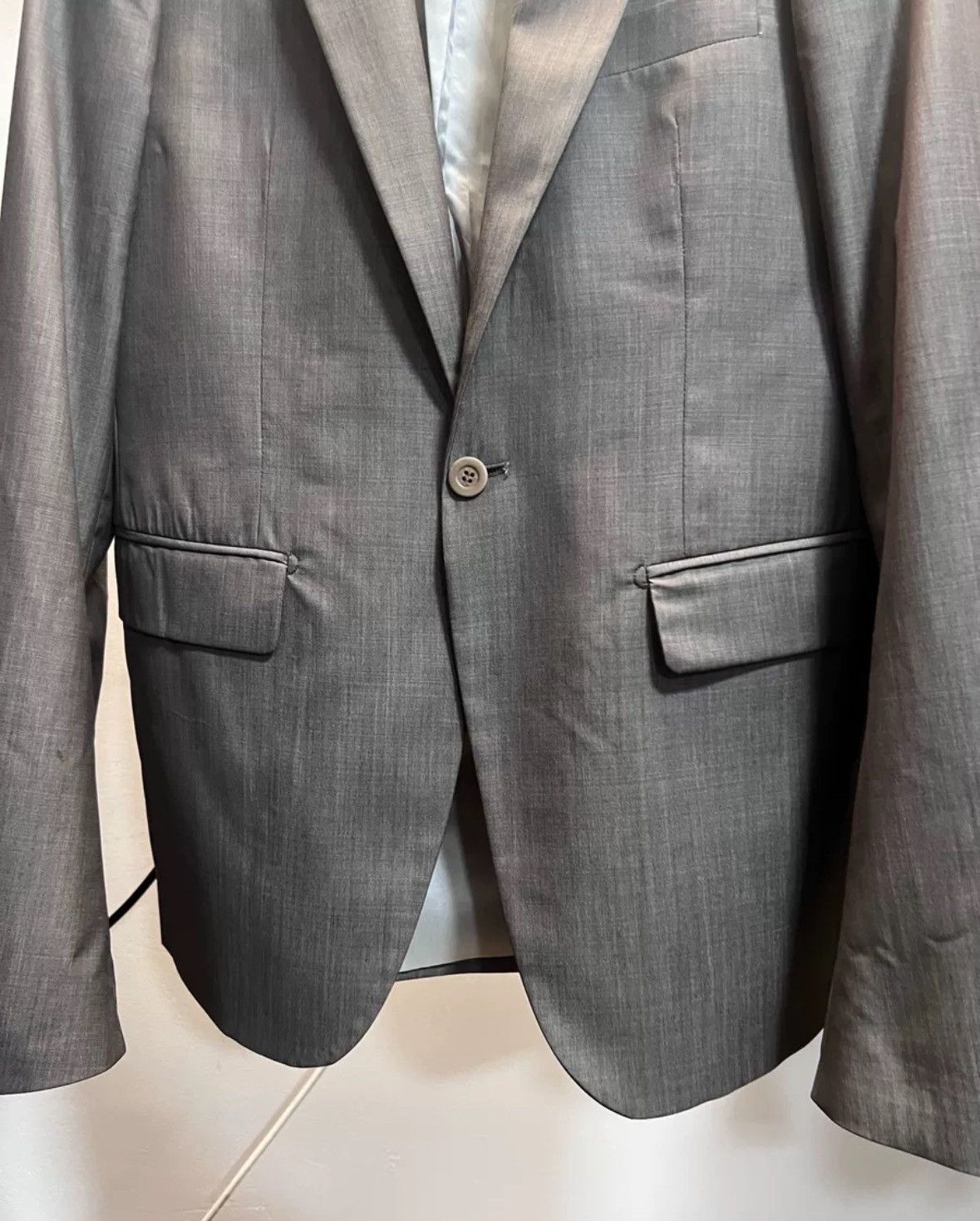 Rick Owens Rick Owens grey slim fit suit jacket2412-Nextarrow Size US XS / EU 42 / 0 - 4 Thumbnail