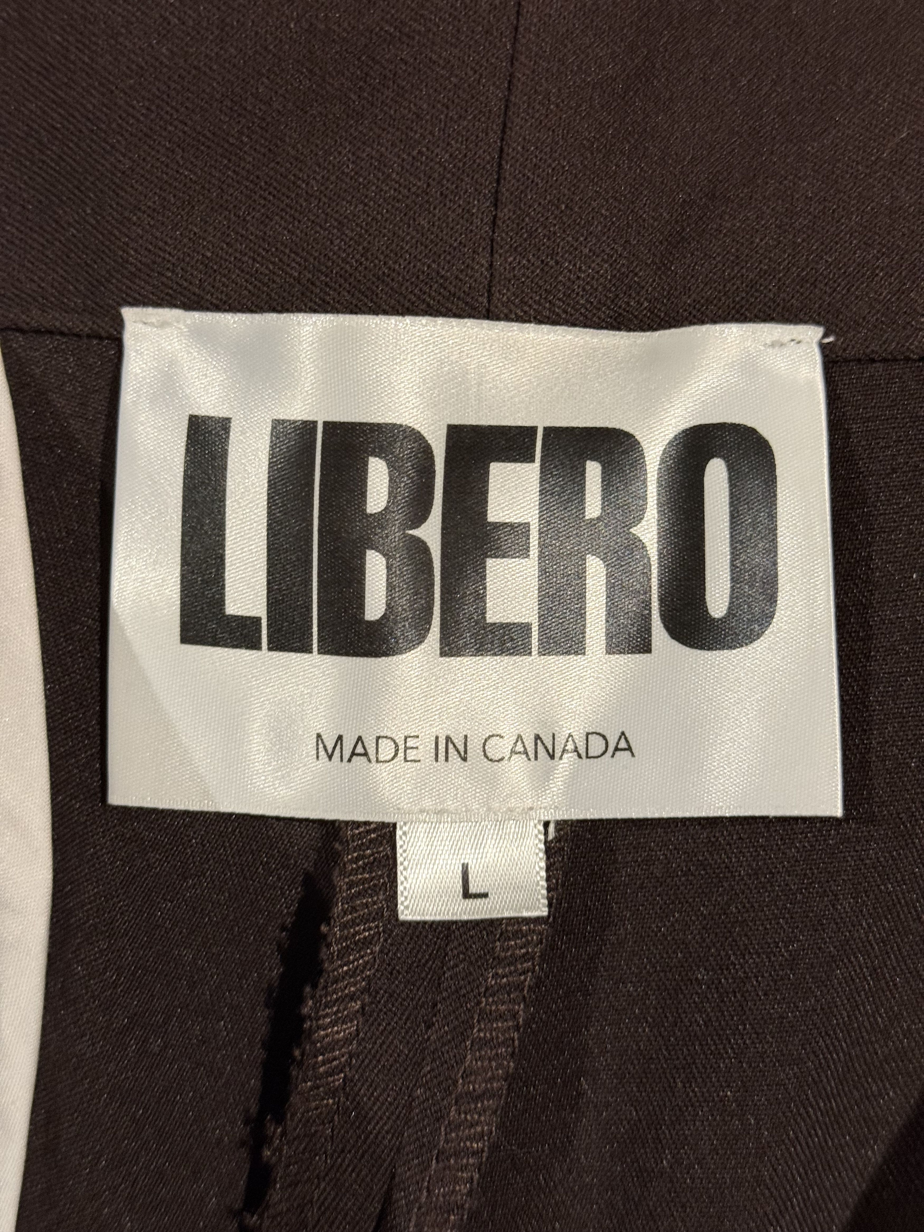 Libero 💚 Libero Pleated Brown Wool Pants Large NEW Size US 32 / EU 48 - 9 Thumbnail