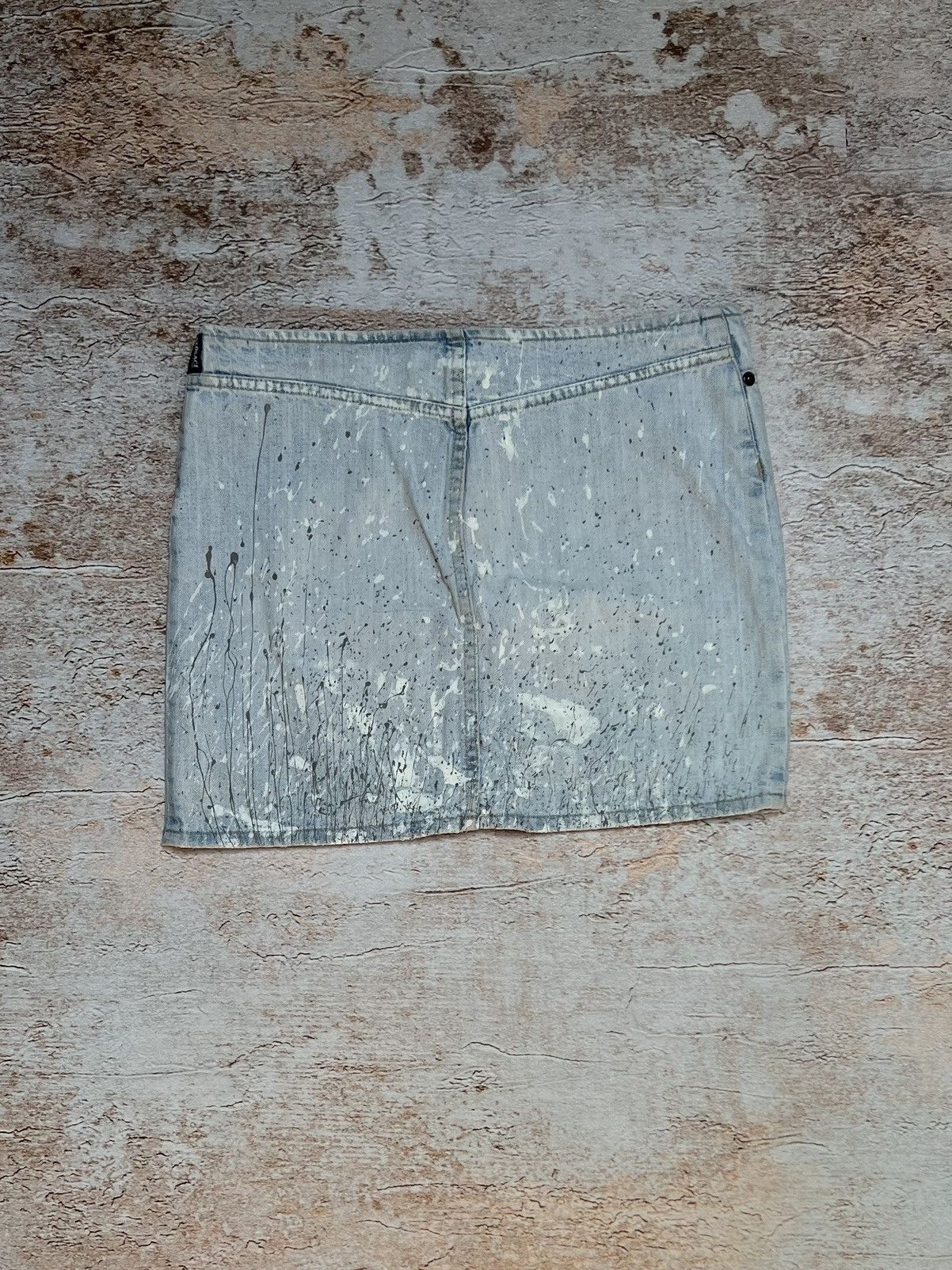 Versace Jeans Couture Versace jeans couture vintage painted denim mini skirt Size 28" / US 6 / IT 42 - 7 Thumbnail