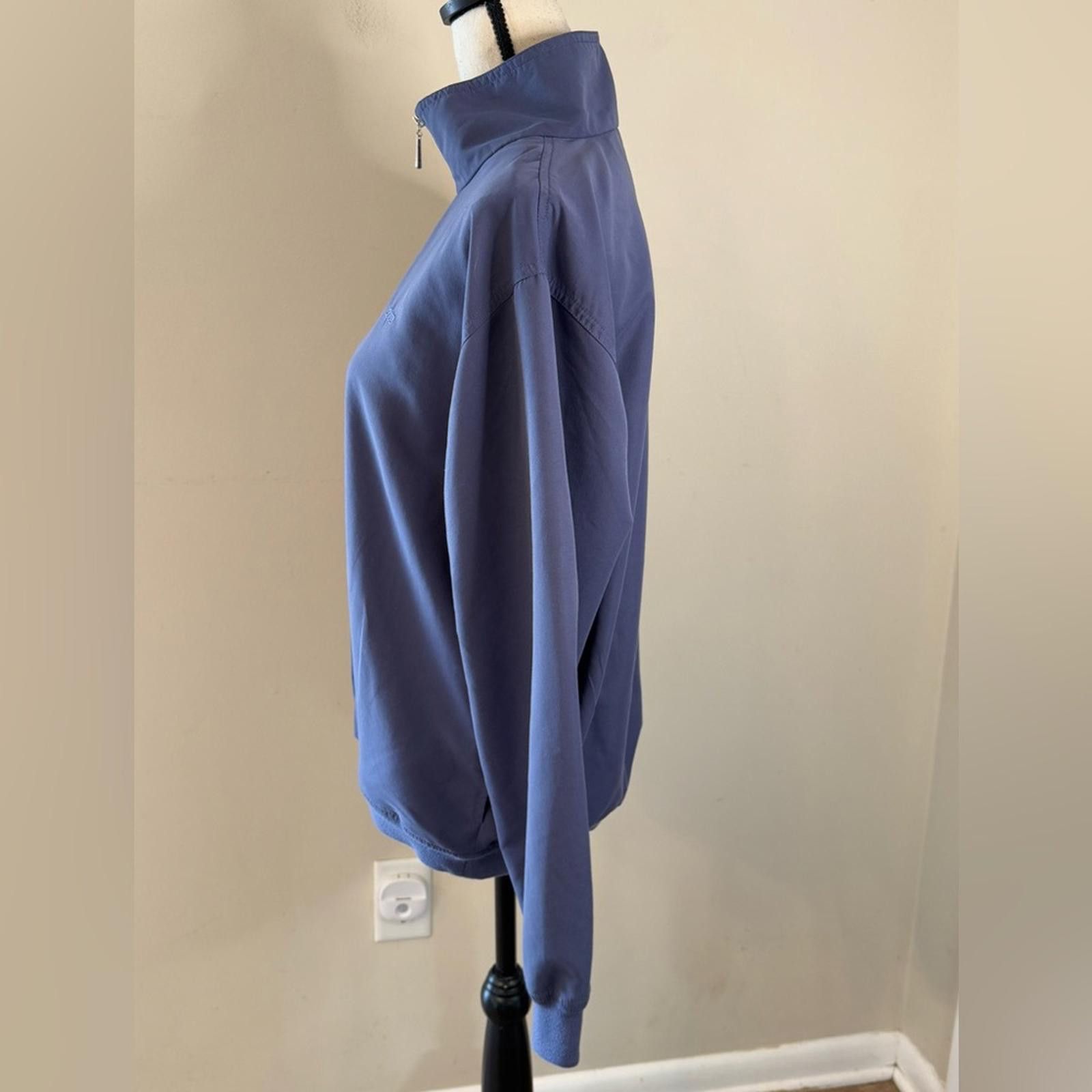 Izod Izod blue pull over 1/4 zip jacket SZ M Size M / US 6-8 / IT 42-44 - 3 Thumbnail