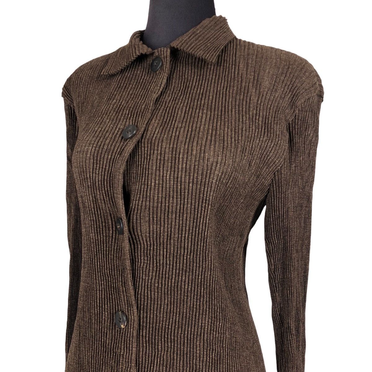 Pleats Please Issey Miyake Vintage Issey Miyake Pleats Please A/W 2008 Pleated Top Size M / US 6-8 / IT 42-44 - 6 Thumbnail