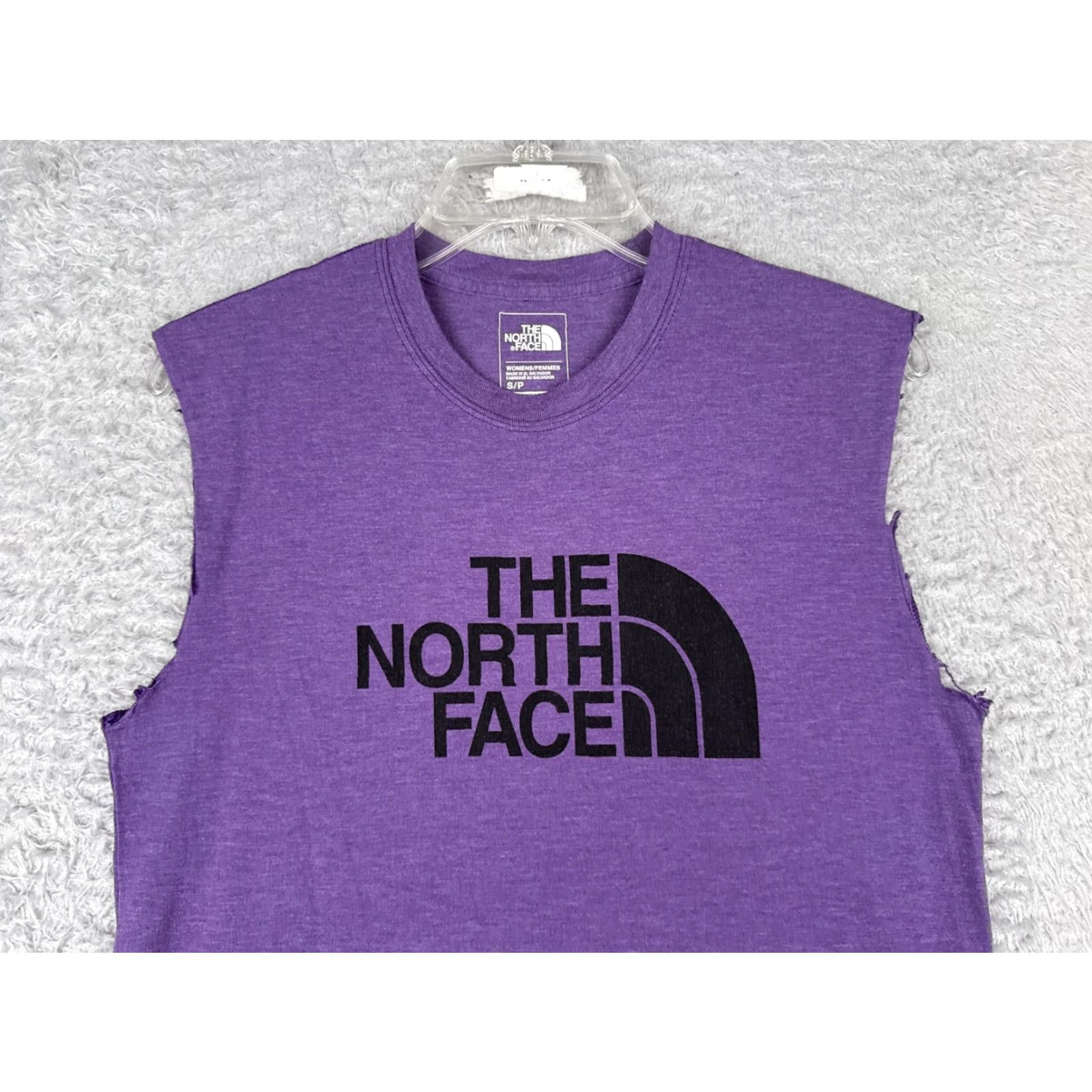 The North Face The North Face Women’s Tank Top Small Purple Cotton Crew Neck Casual Outdoor Size S / US 4 / IT 40 - 4 Thumbnail
