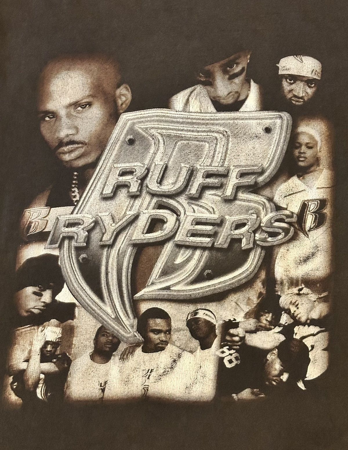 Rap Tees × Ruff Ryders × Vintage Vintage Ruff Ryders Cash Money Rap Tee DMX Lil Wayne Size L Size US L / EU 52-54 / 3 - 2 Thumbnail