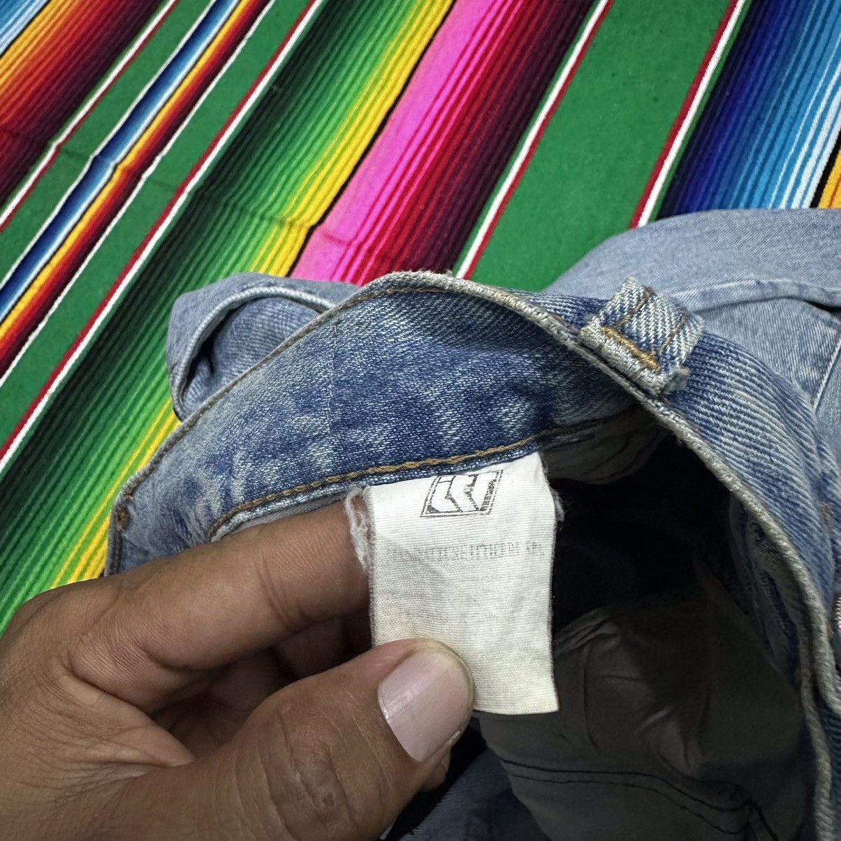 Japanese Brand 💥VERSACE 💥 Baggy Style Versace💥 Size US 34 / EU 50 - 10 Thumbnail