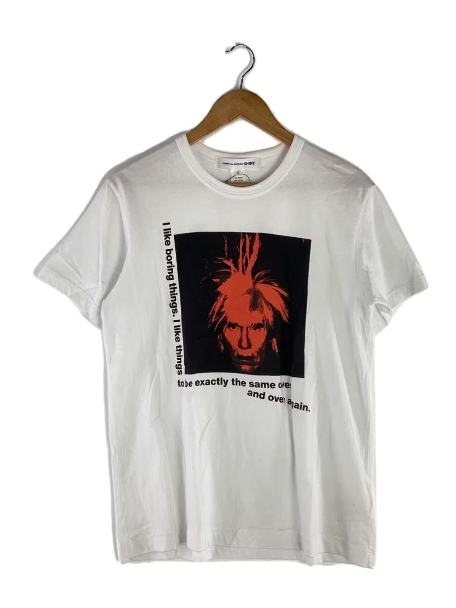 Comme des Garcons × Comme des Garcons SHIRT Andy Warhol Portrait Tee Size US L / EU 52-54 / 3 - 1 Thumbnail
