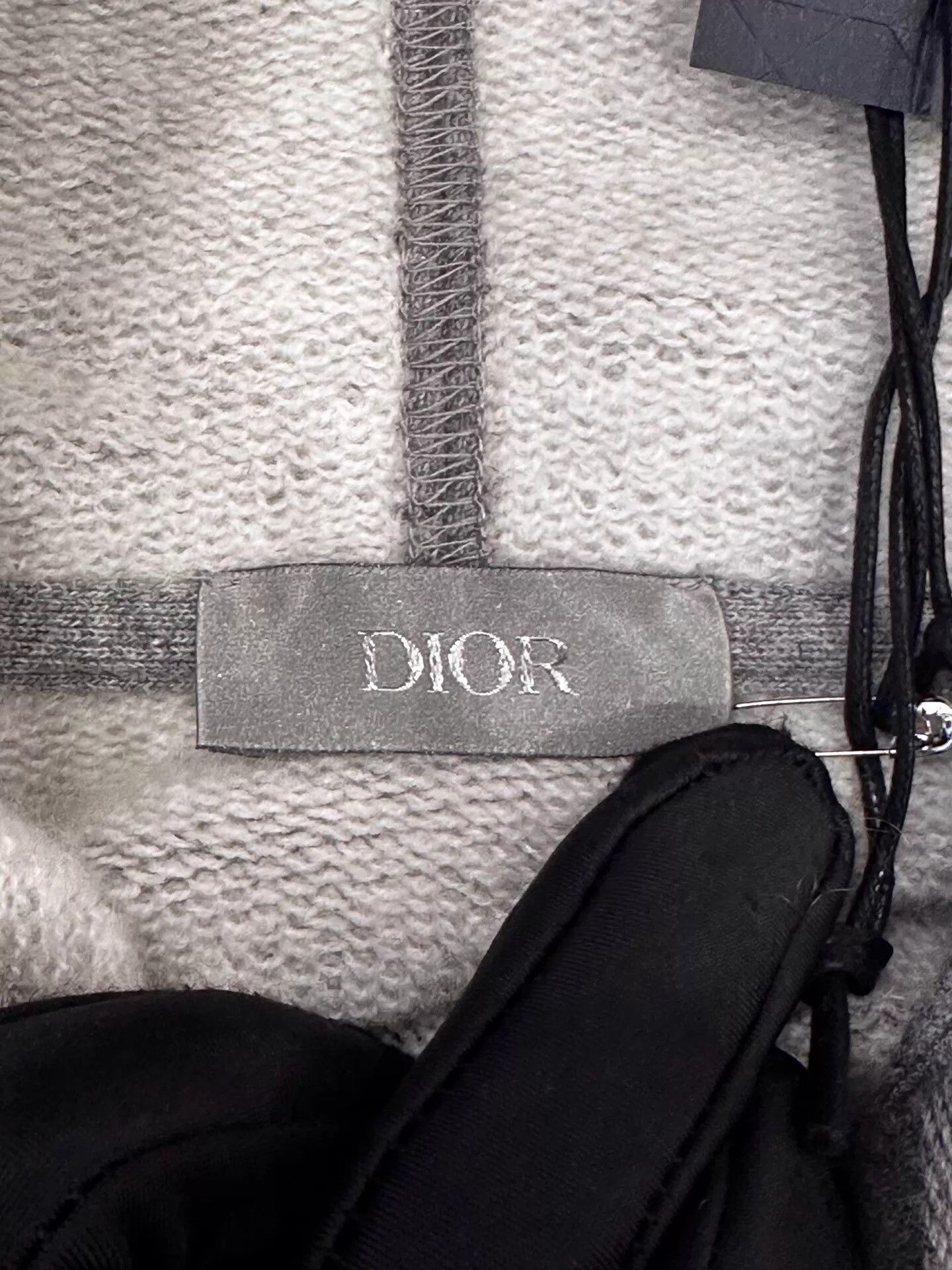 Dior Dior Icons Cashmere Hoodie Men Gray S Size US S / EU 44-46 / 1 - 5 Thumbnail