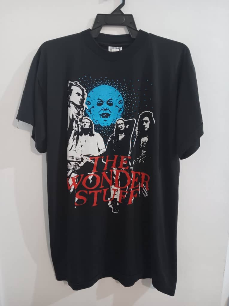 Band Tees × Vintage VINTAGE THE WONDER STUFF 1989 INDIE PROMO T-SHIRT RARE Size US L / EU 52-54 / 3 - 1 Thumbnail