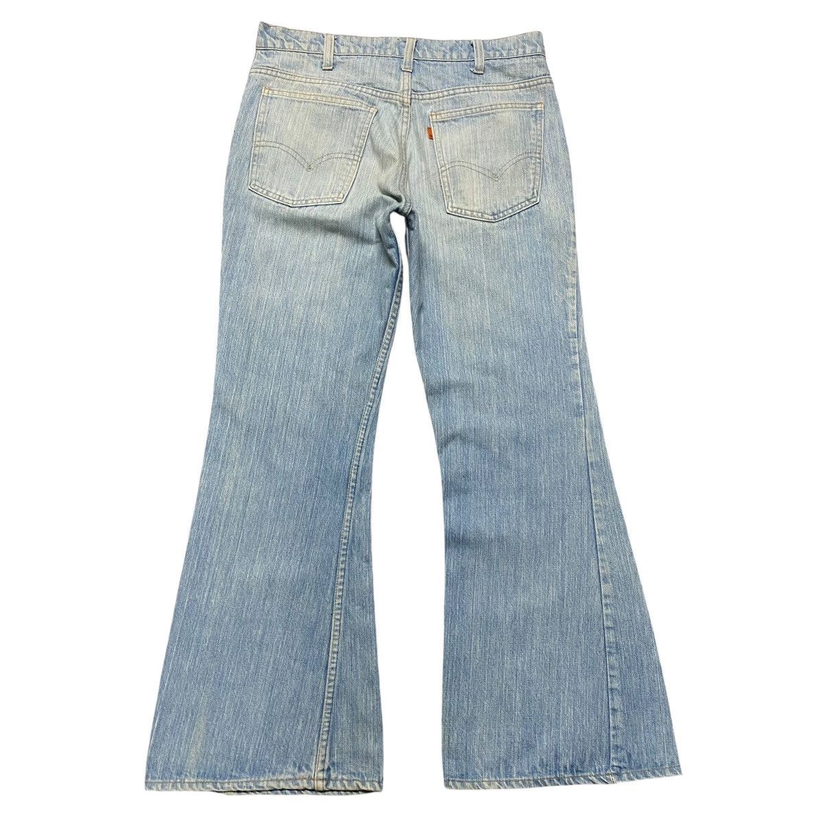 Levi's Vintage 70s Levis 784 Bell Bottom Jeans Orangetab Nice Faded Size US 32 / EU 48 - 2 Thumbnail