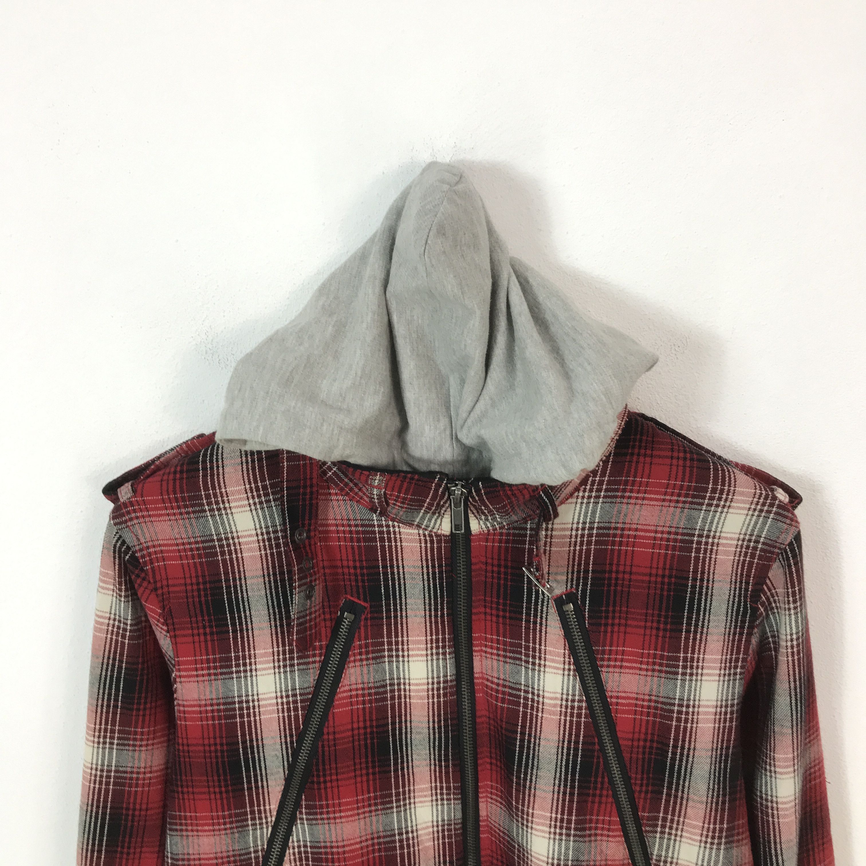 Japanese Brand soves jacket Tartan punk style zip jacket K62B17 Size US L / EU 52-54 / 3 - 2 Thumbnail