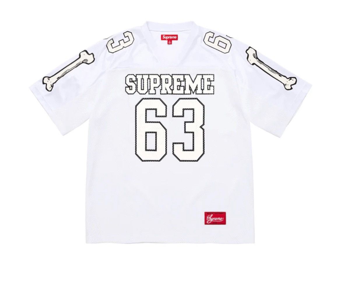 Supreme Supreme Bones Football Jersey FW25 Size US L / EU 52-54 / 3 - 1 Thumbnail