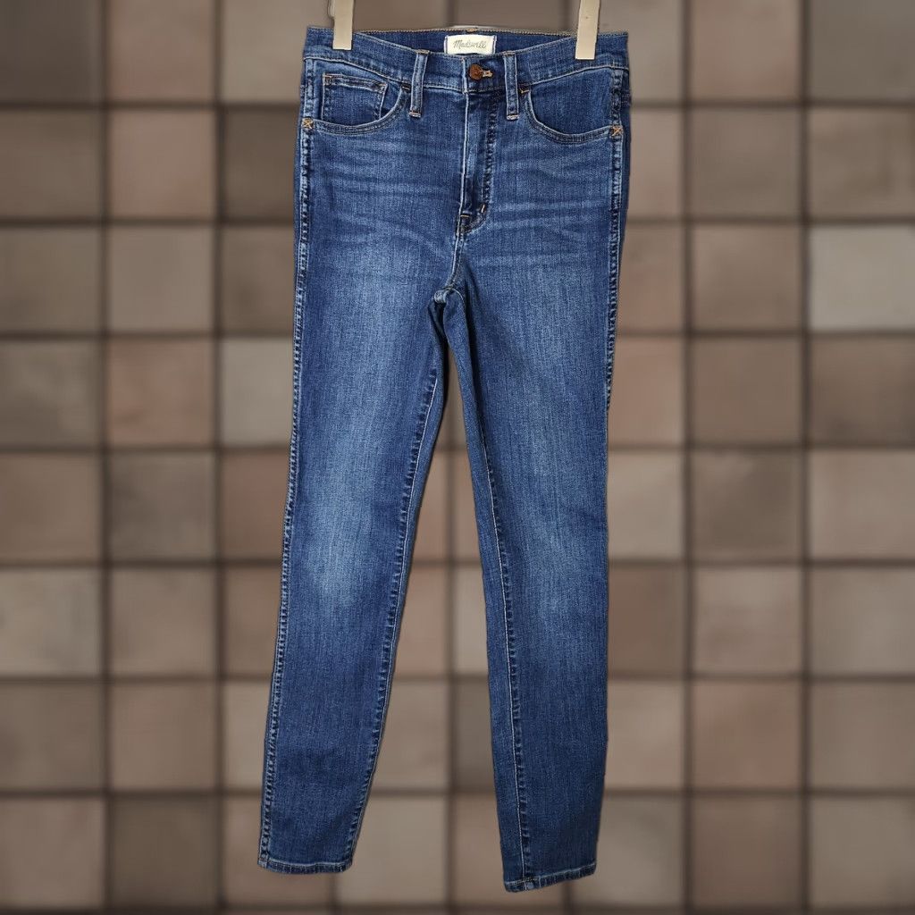 Madewell Madewell Jeans Womens 10" High-Rise Roadtripper Supersoft in Playford Wash 26 Size 32" / US 10 / IT 46 - 1 Thumbnail