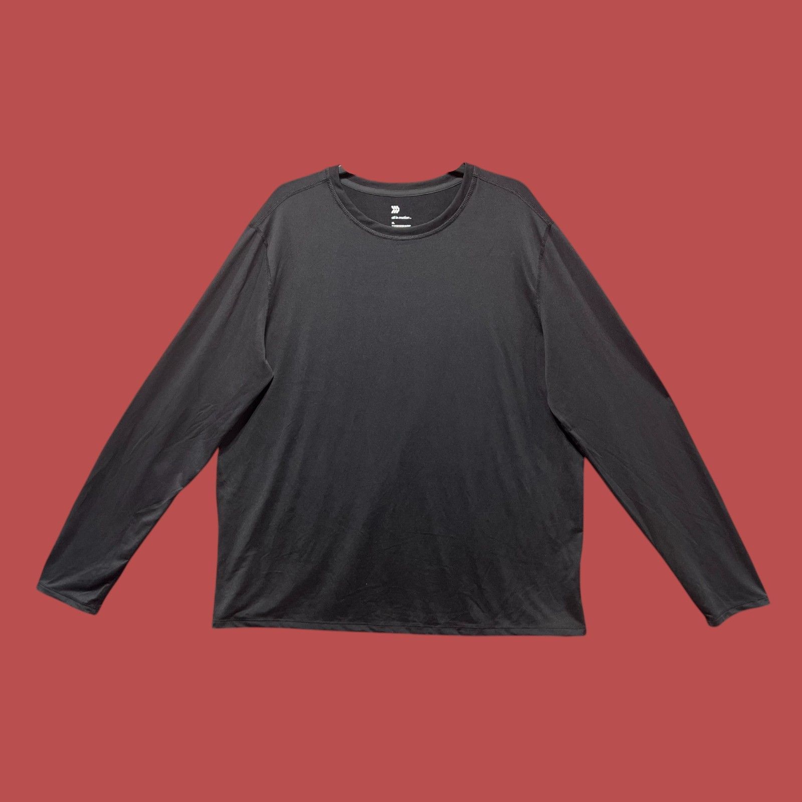 Other All In Motion - Men's Long Sleeve Performance T-Shirt - Blac Size US XL / EU 56 / 4 - 3 Thumbnail