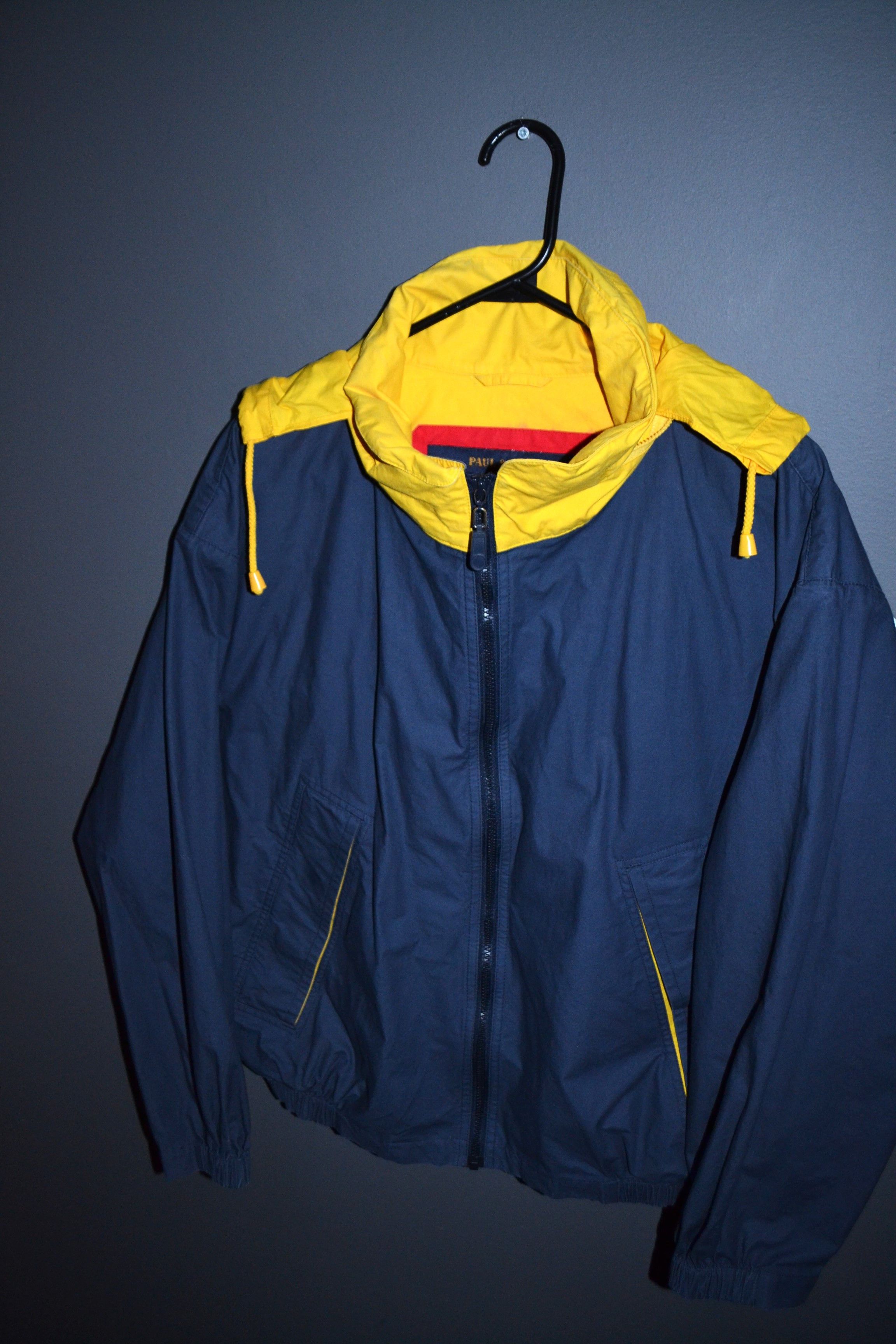 Paul & Shark × Vintage Paul & Shark M Vintage Yachting Jacket Blue Yellow Bretagne Size US M / EU 48-50 / 2 - 2 Thumbnail