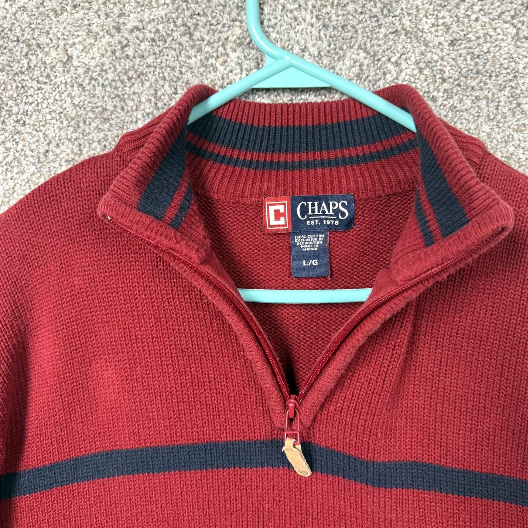 Chaps VINTAGE Chaps Sweater Shirt? Size US L / EU 52-54 / 3 - 5 Thumbnail