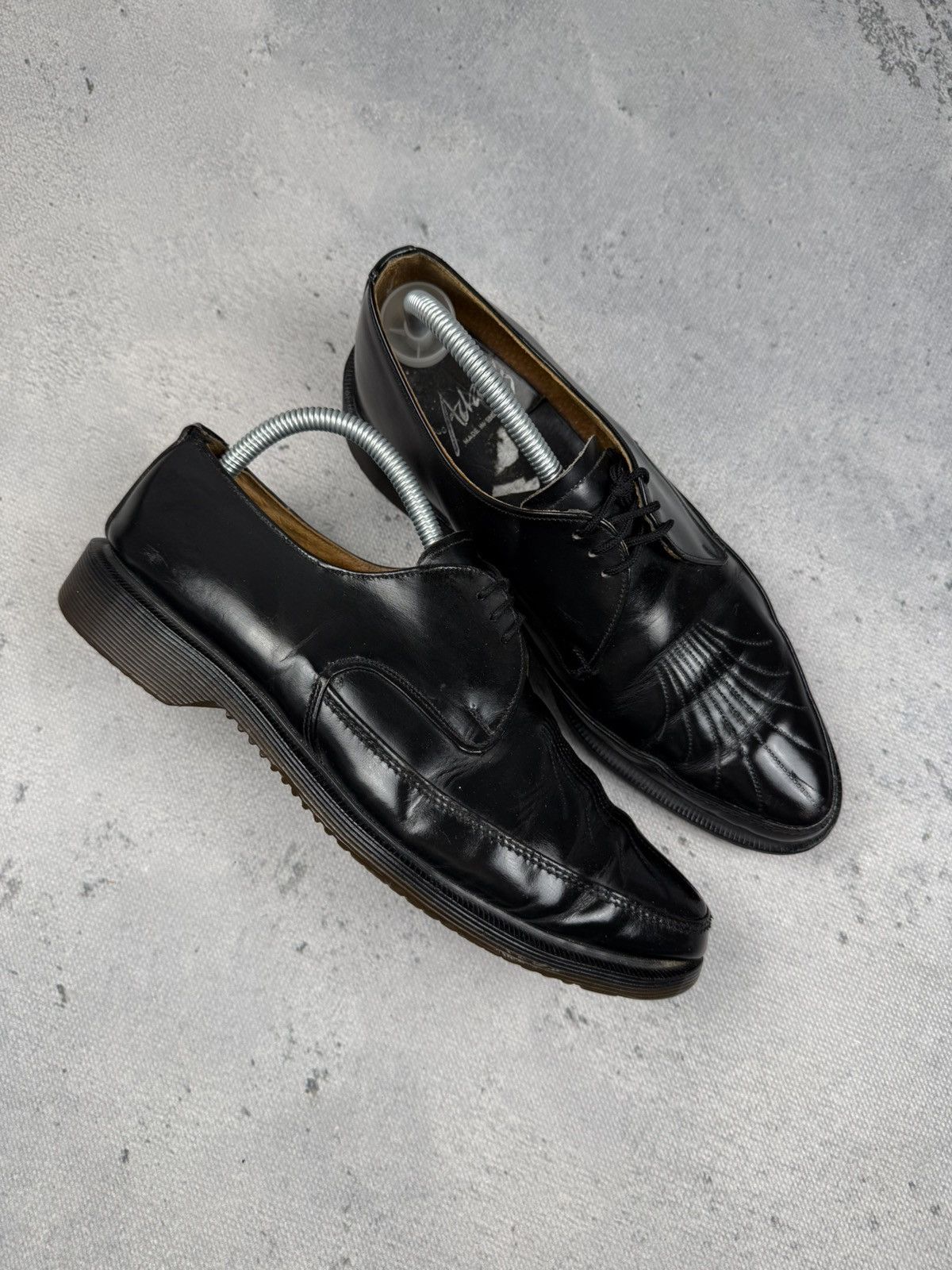 Dr. Martens Vintage Dr Martens England Black Leather Derby Shoes Archive Size US 8 / EU 41 - 3 Thumbnail