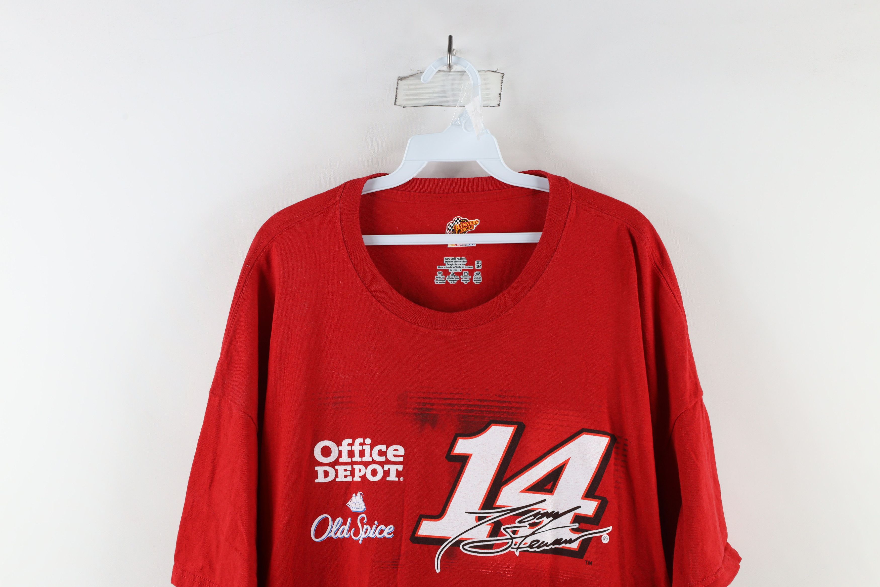Vintage Vintage Y2K NASCAR Old Spice Tony Stewart Racing T-Shirt Size US XXL / EU 58 / 5 - 2 Thumbnail