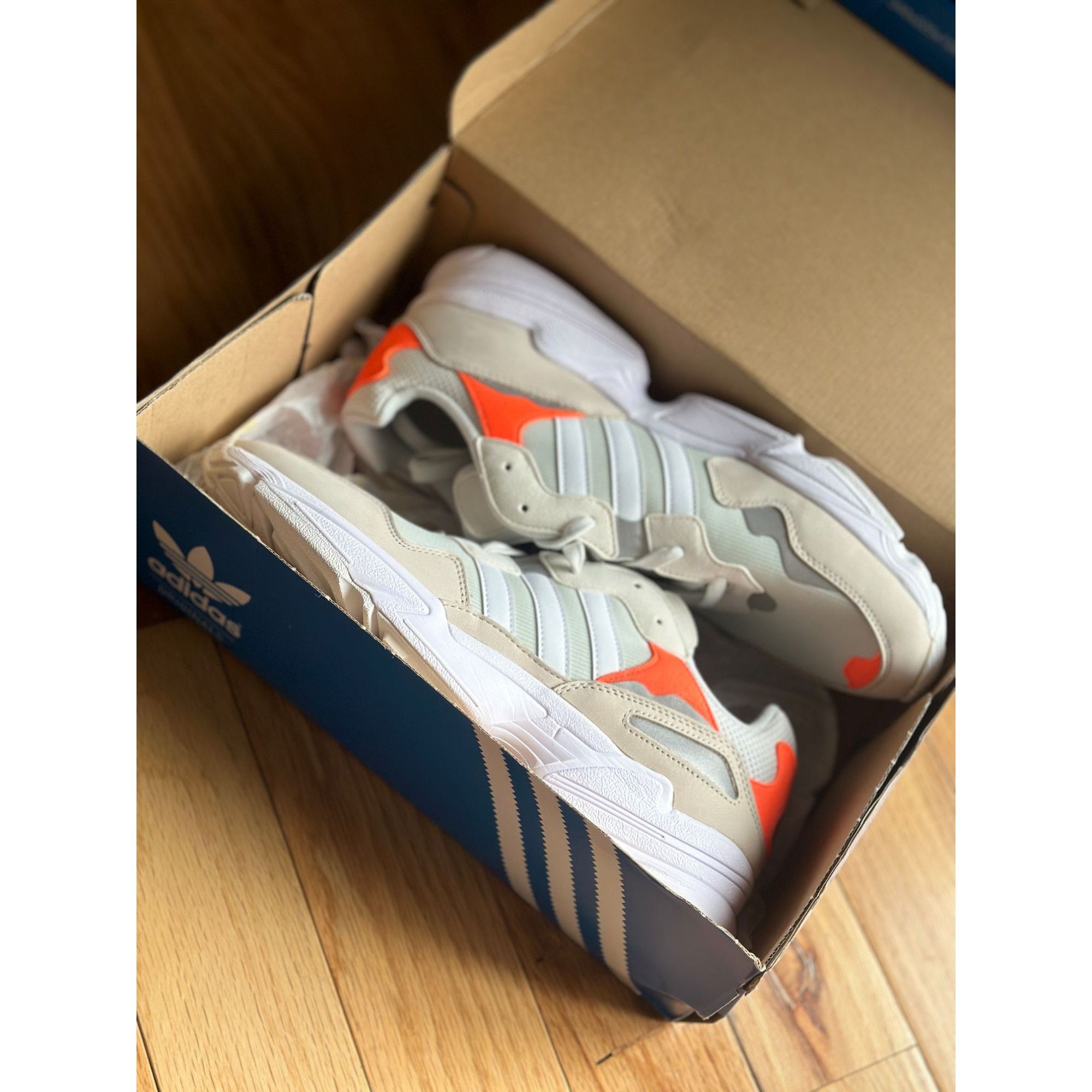 Adidas ADIDAS ORIGINALS YUNG-96 RUNNING ORANGE MEN'S SHOES SIZE 12 Size US 12 / EU 45 - 7 Thumbnail