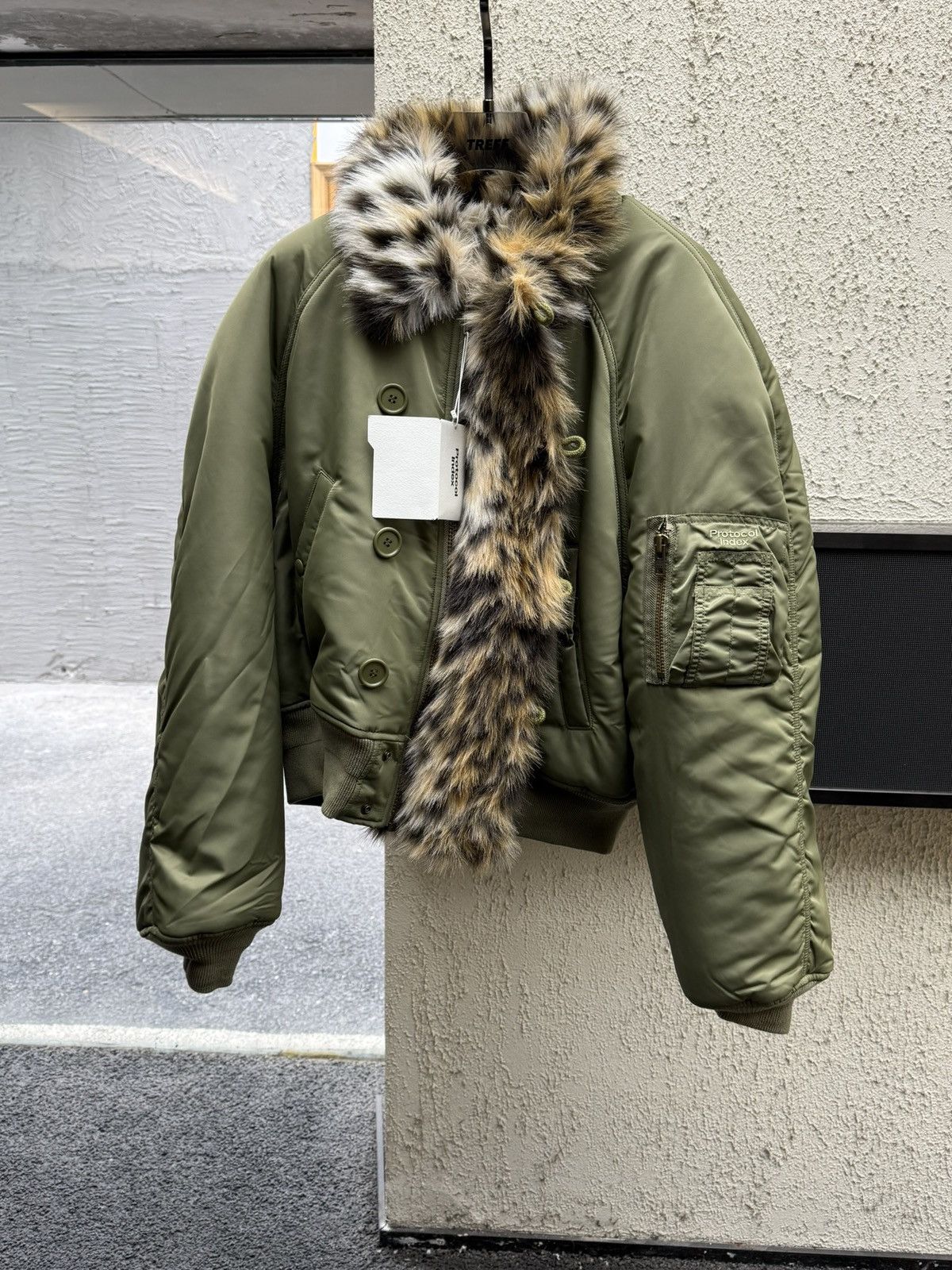 PROJECT G/R PROTOCOL INDEX EXAGGERATED SHOULDER FUR N2B JACKET