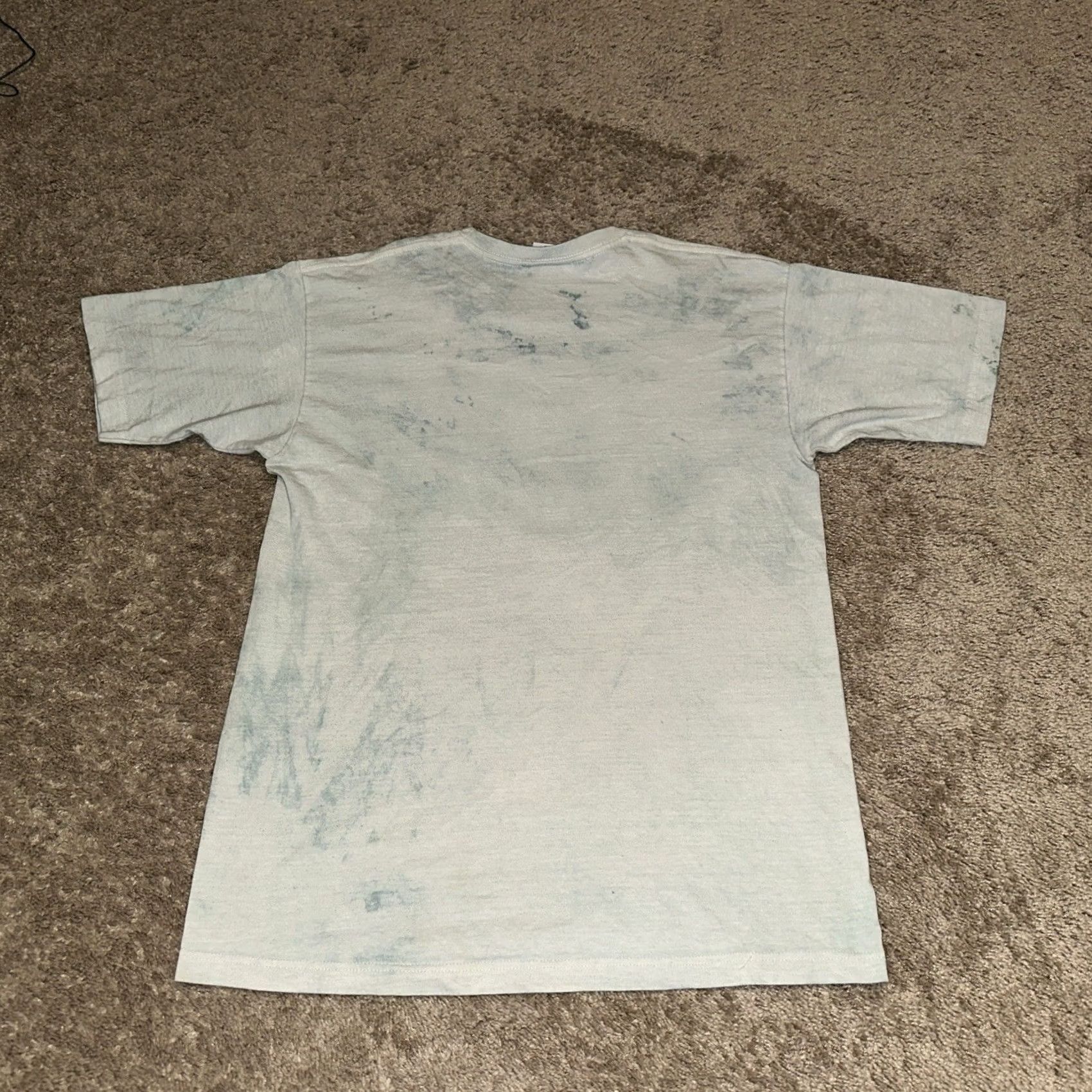 Vintage Juice WRLD 999 Club Shirt Mens L Fighting Demons Graphic White Purple Rap T-Shirt Crew Neck Short Sleeve Cotton Knit Size US L / EU 52-54 / 3 - 4 Thumbnail