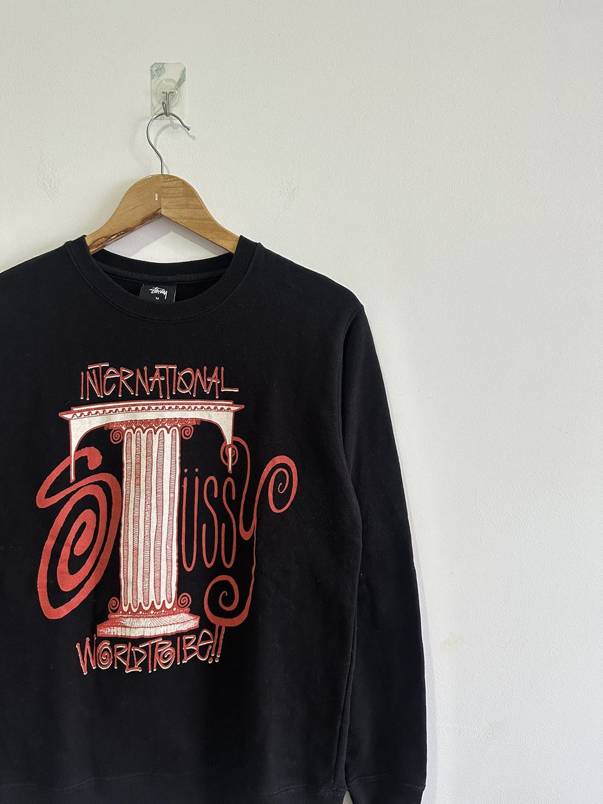Stussy × Vintage Vintage Stussy Column International World Tribe Streetwear Size US M / EU 48-50 / 2 - 1 Thumbnail