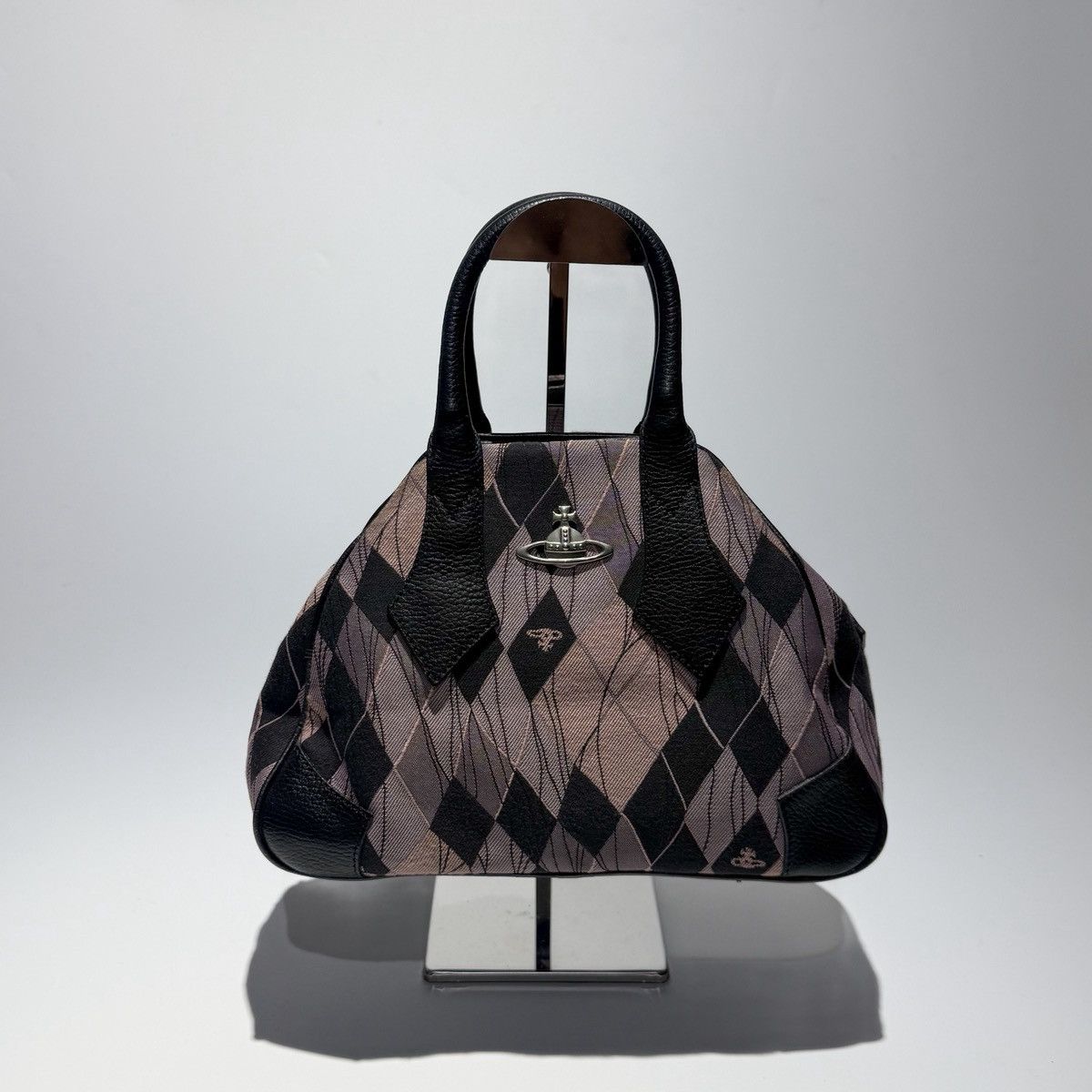 Vivienne Westwood Tartan Argyle Yasmine Bowling Bag