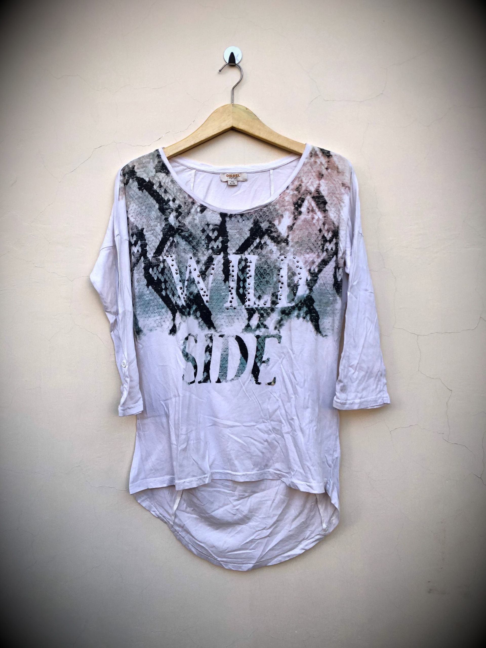 If Six Was Nine Diesel Snake Wild Side Longsleeve Size XL / US 12-14 / IT 48-50 - 1 Thumbnail