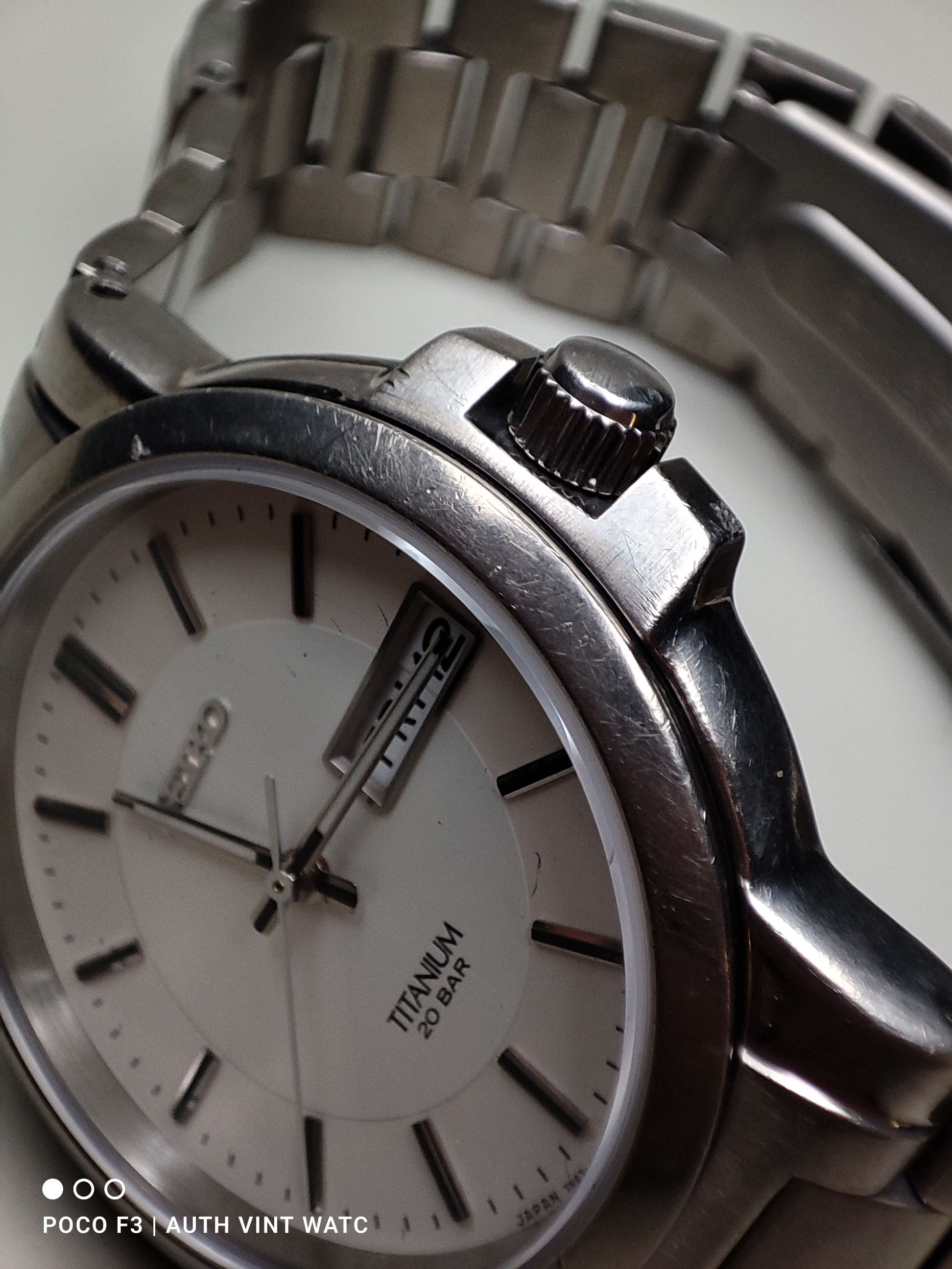 Seiko Authentic Vintage Seiko Dolce Textured Dial Men Watch Size ONE SIZE - 3 Thumbnail